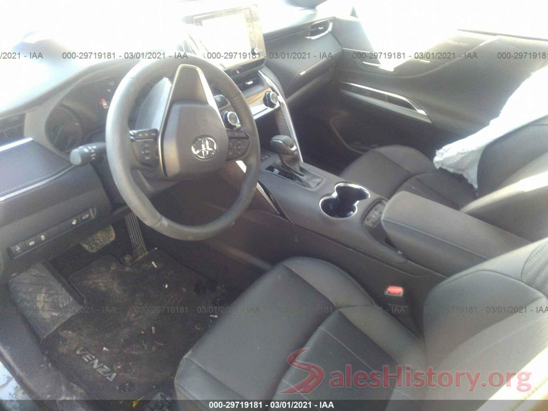 JTEAAAAH4MJ014605 2021 TOYOTA VENZA