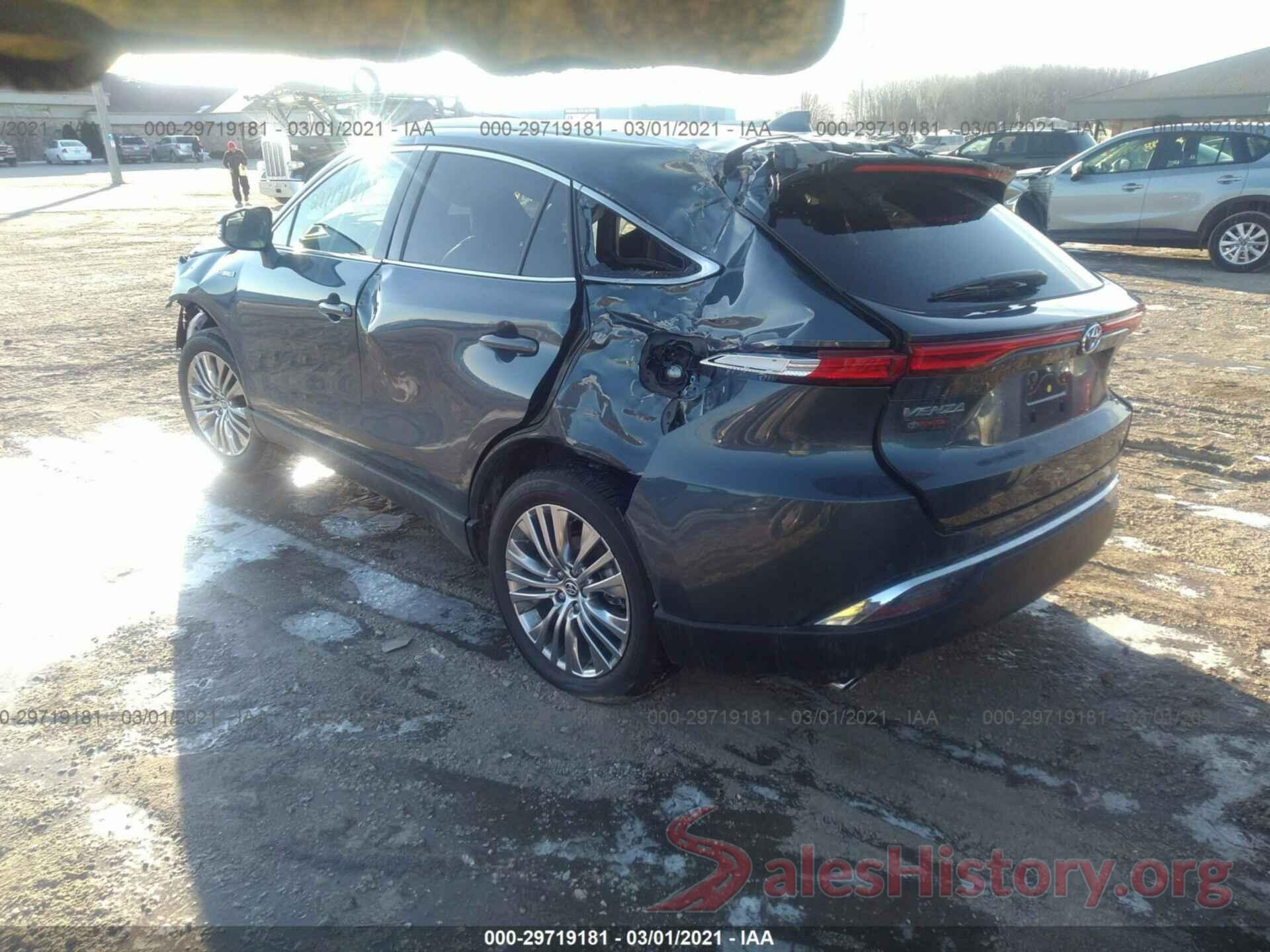 JTEAAAAH4MJ014605 2021 TOYOTA VENZA