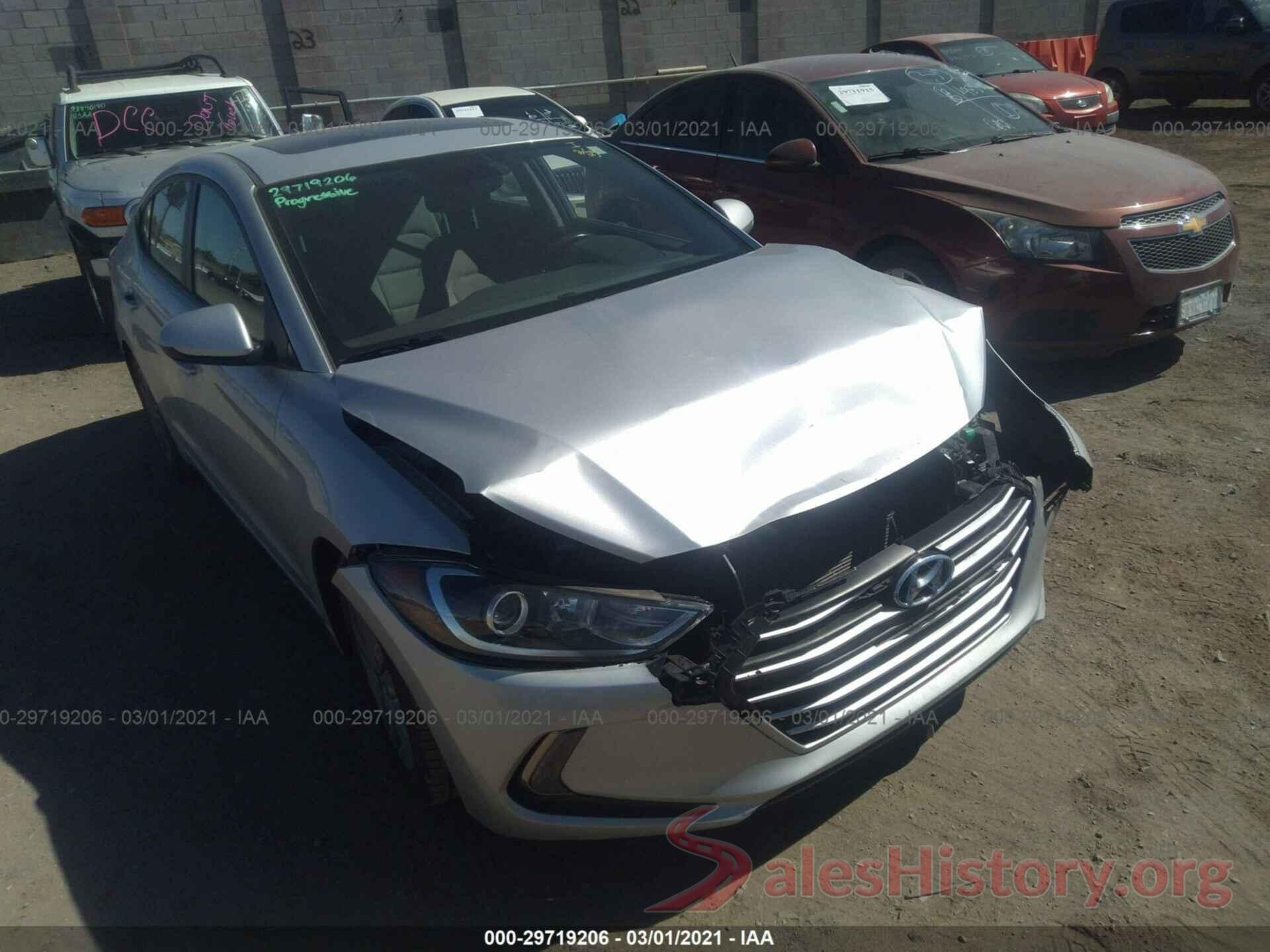 5NPD84LF2JH351336 2018 HYUNDAI ELANTRA