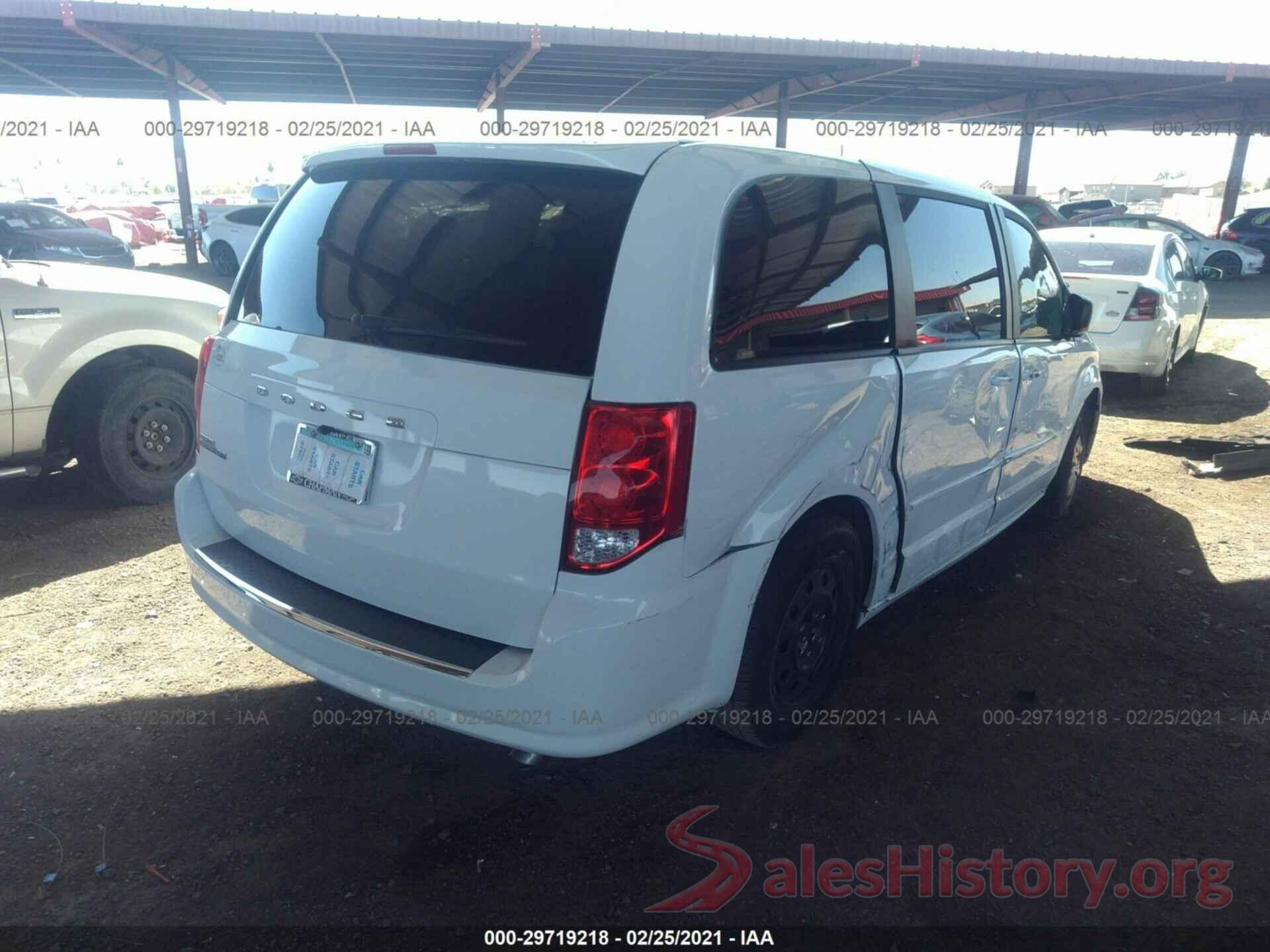 2C4RDGBGXGR278497 2016 DODGE GRAND CARAVAN