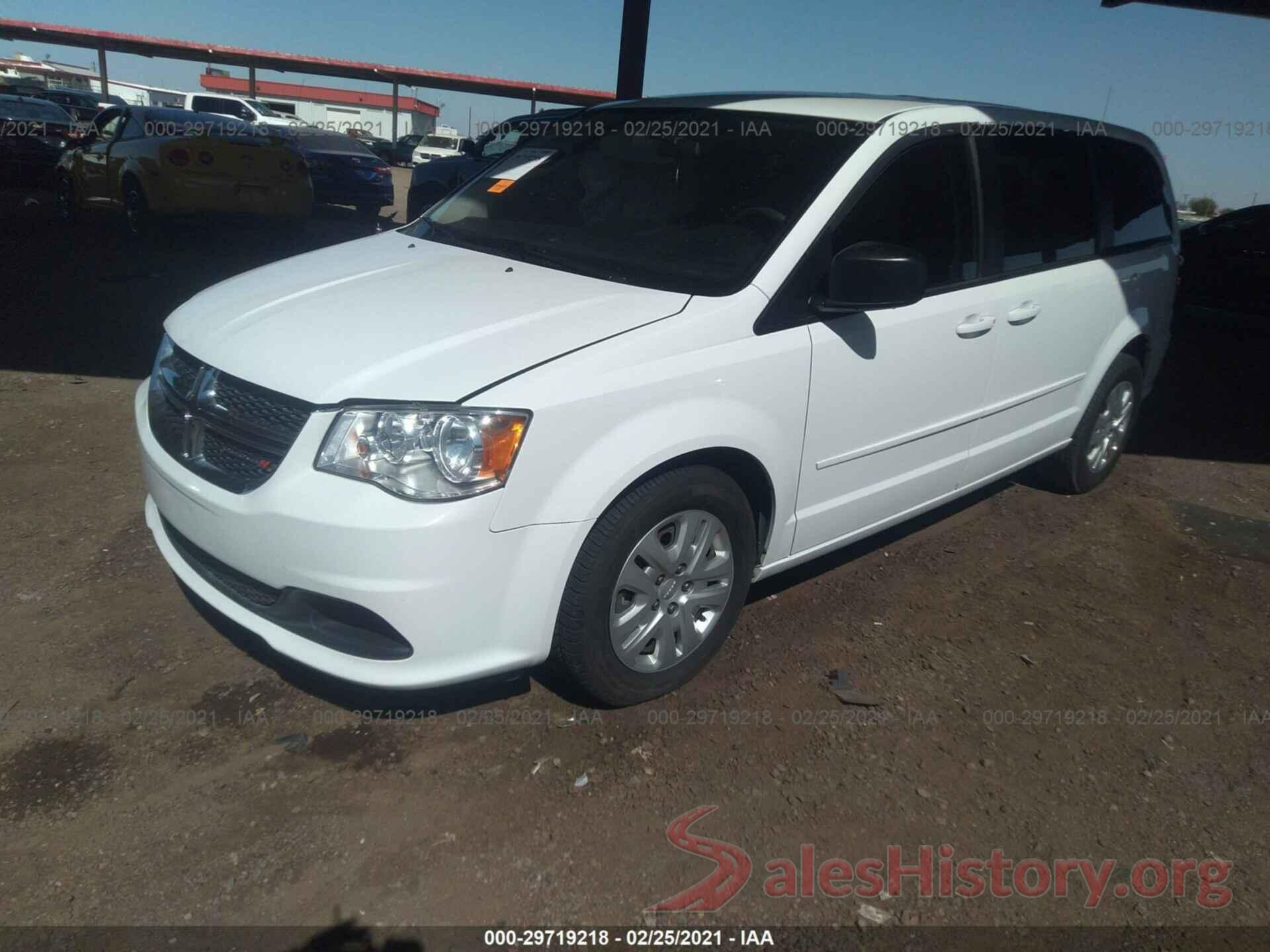 2C4RDGBGXGR278497 2016 DODGE GRAND CARAVAN