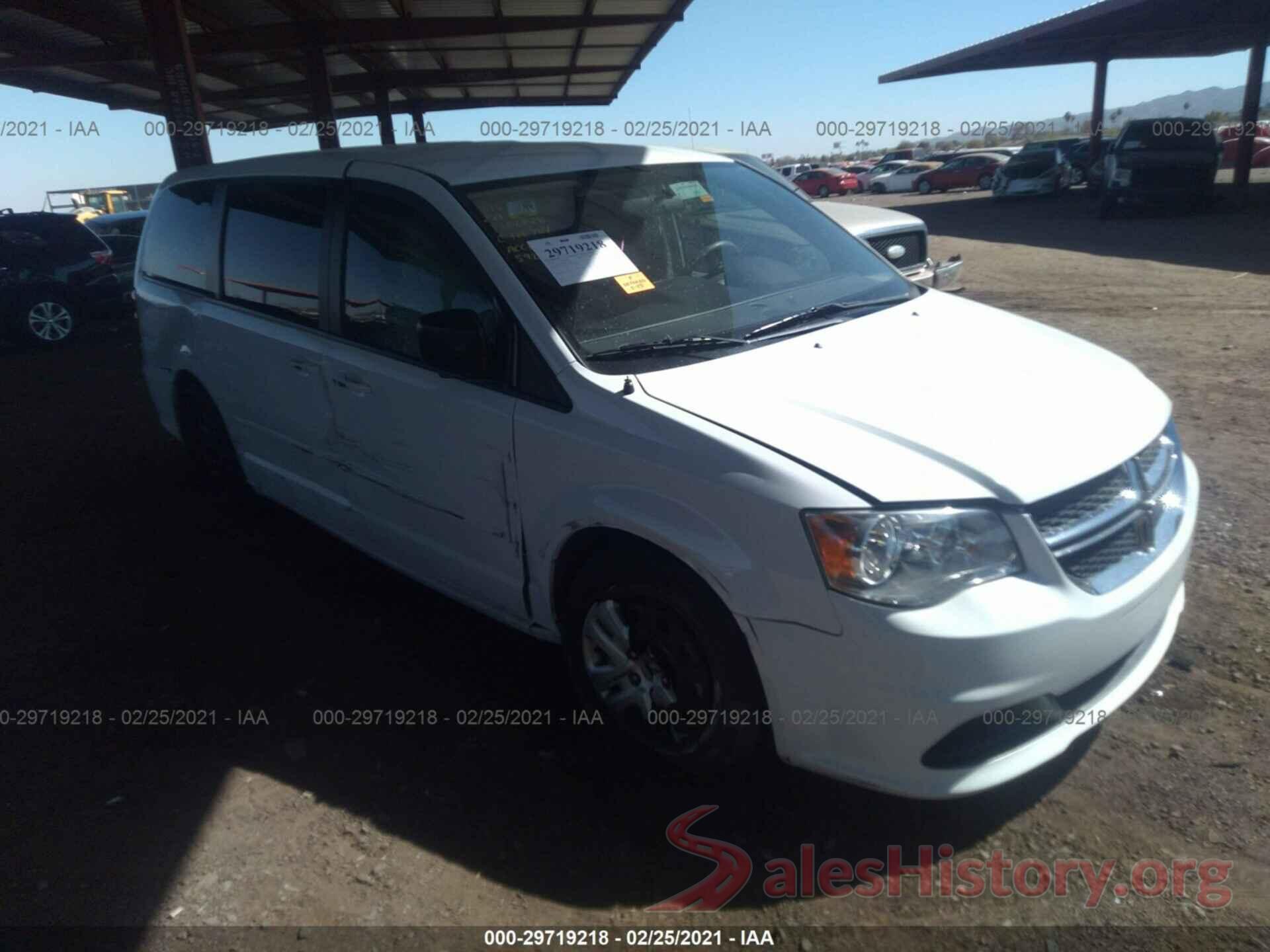 2C4RDGBGXGR278497 2016 DODGE GRAND CARAVAN