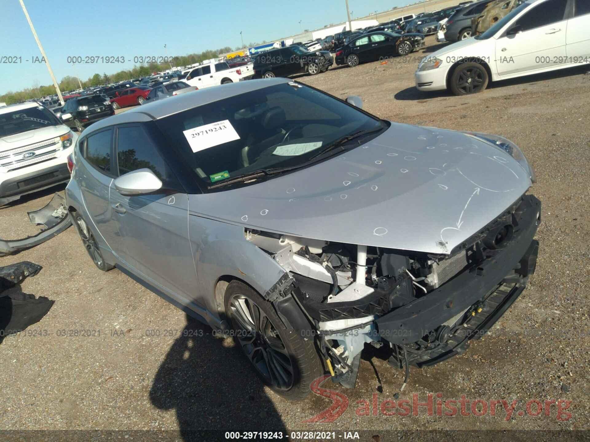 KMHTC6AE2GU291567 2016 HYUNDAI VELOSTER