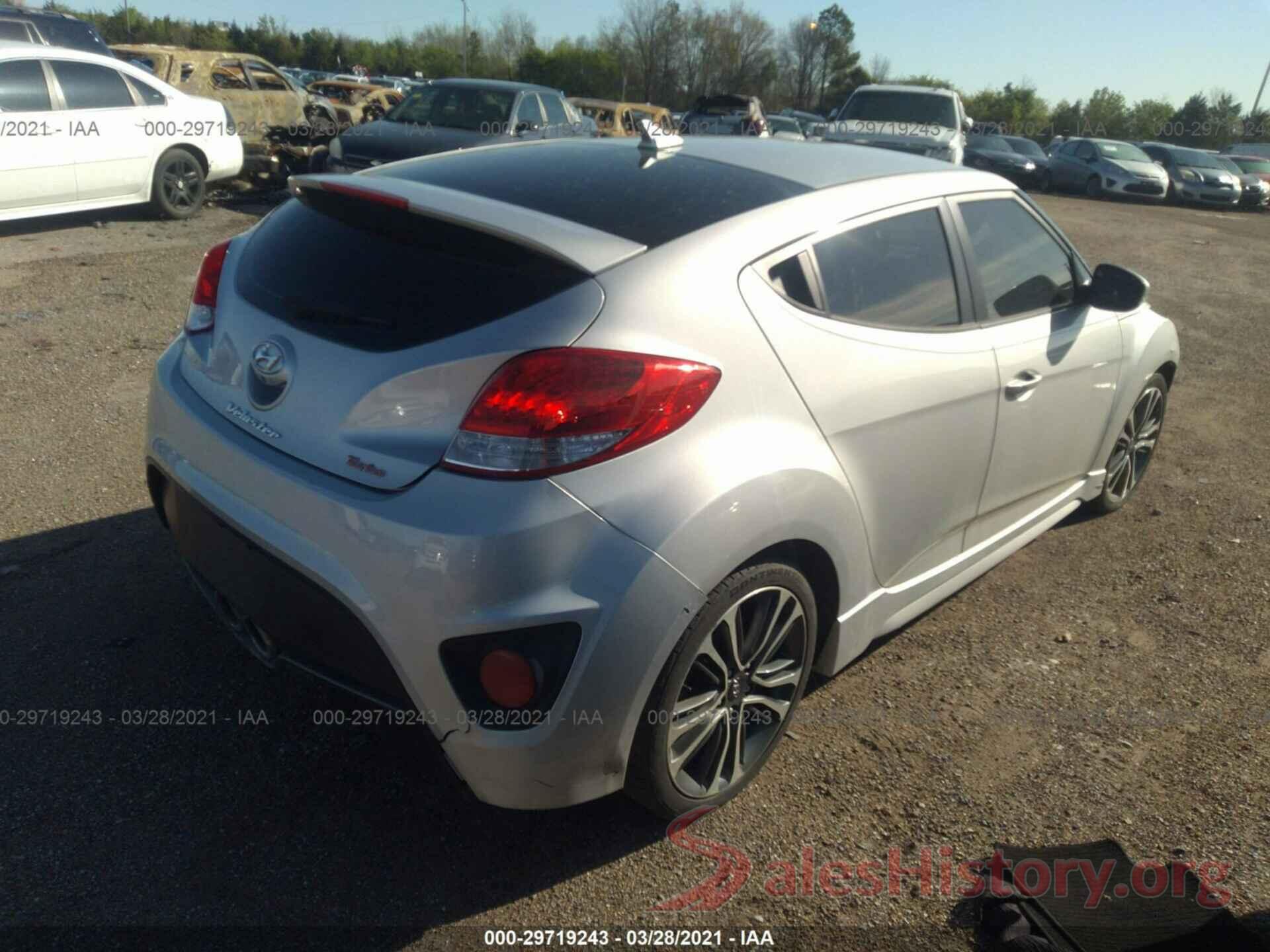 KMHTC6AE2GU291567 2016 HYUNDAI VELOSTER