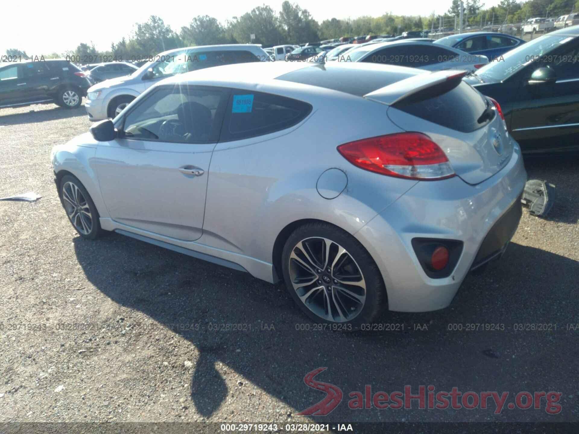 KMHTC6AE2GU291567 2016 HYUNDAI VELOSTER