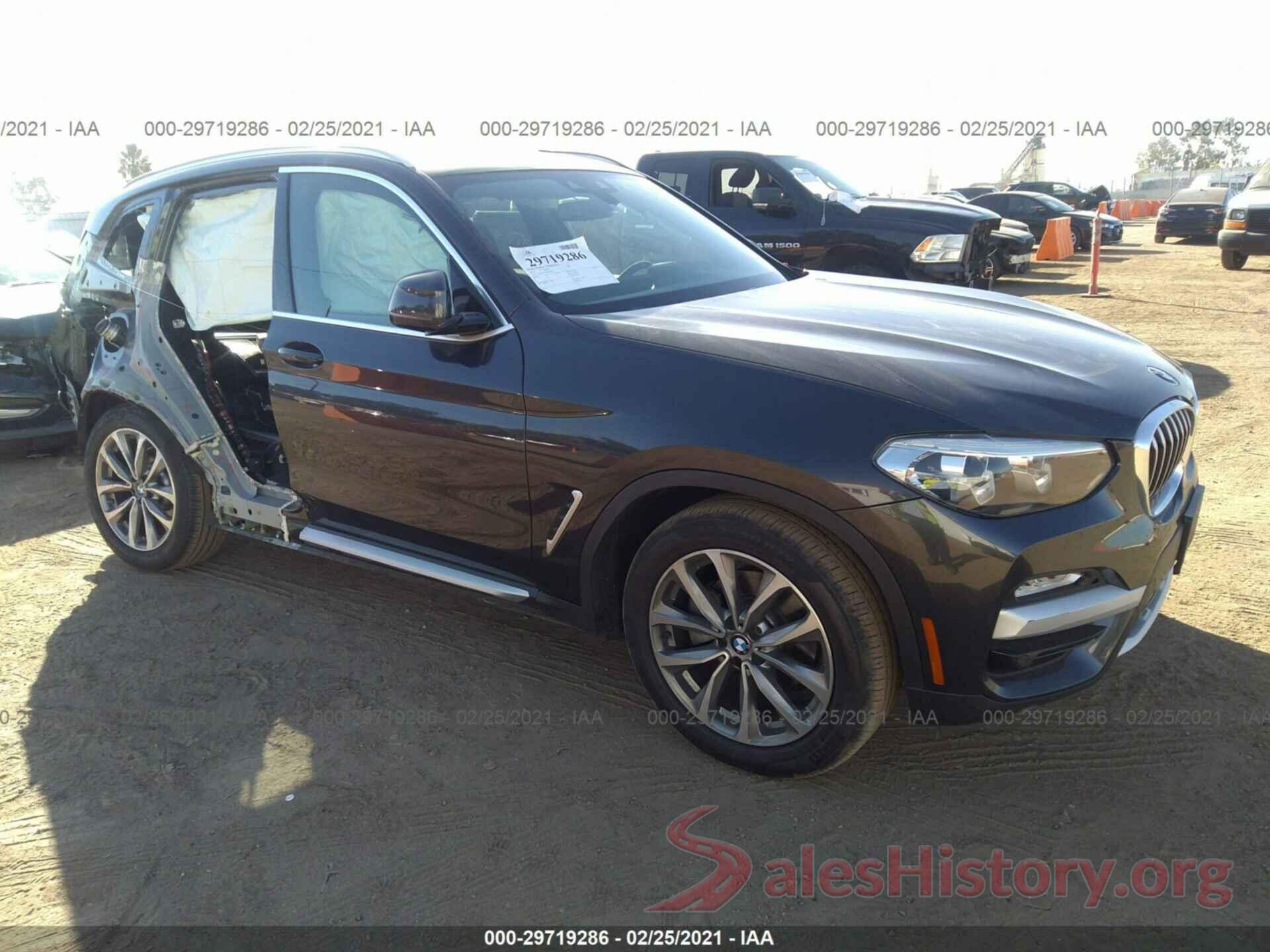 5UXTR7C57KLA48553 2019 BMW X3