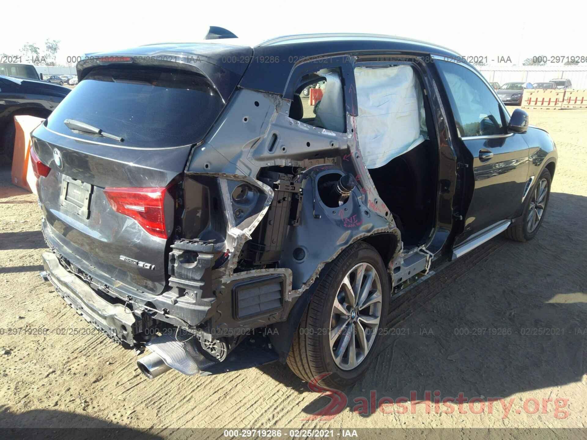 5UXTR7C57KLA48553 2019 BMW X3