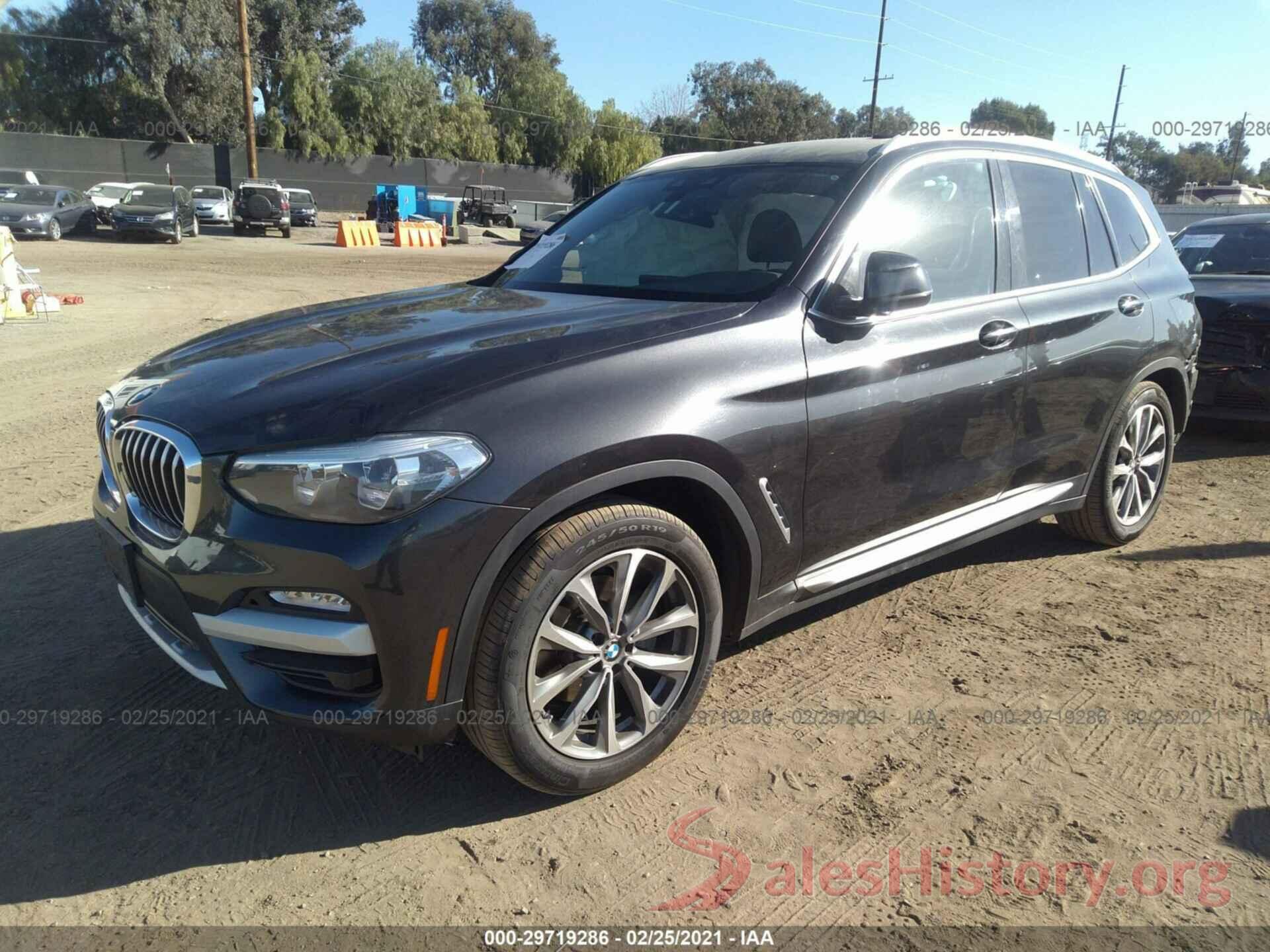 5UXTR7C57KLA48553 2019 BMW X3