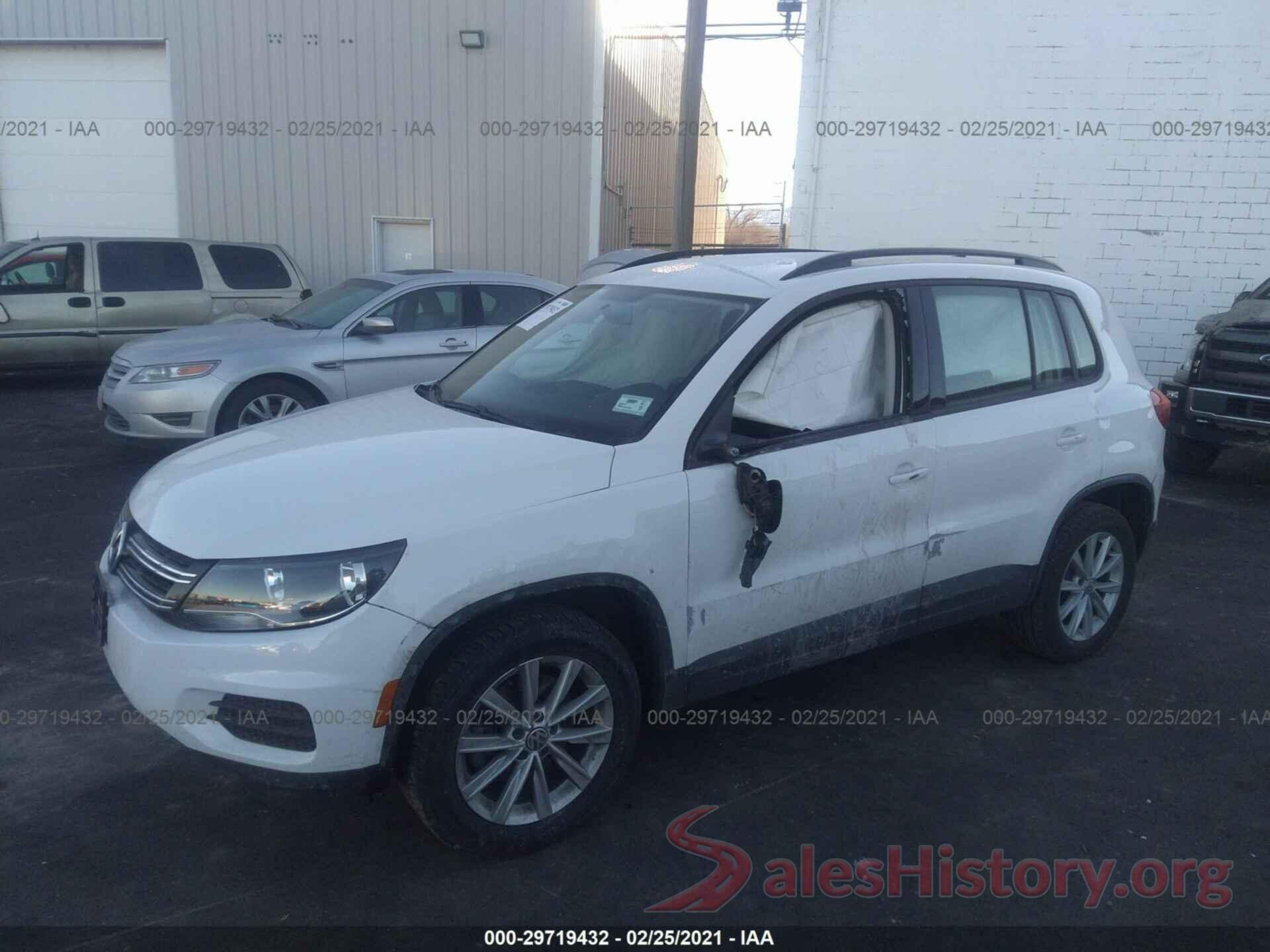 WVGAV7AX5HK043982 2017 VOLKSWAGEN TIGUAN