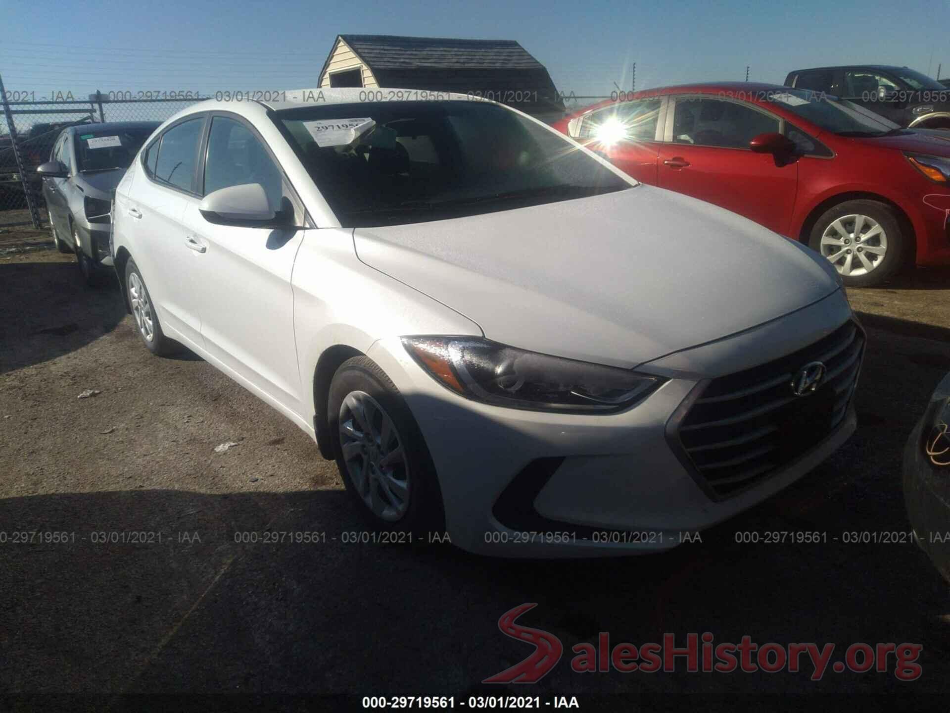 5NPD74LF3JH344897 2018 HYUNDAI ELANTRA