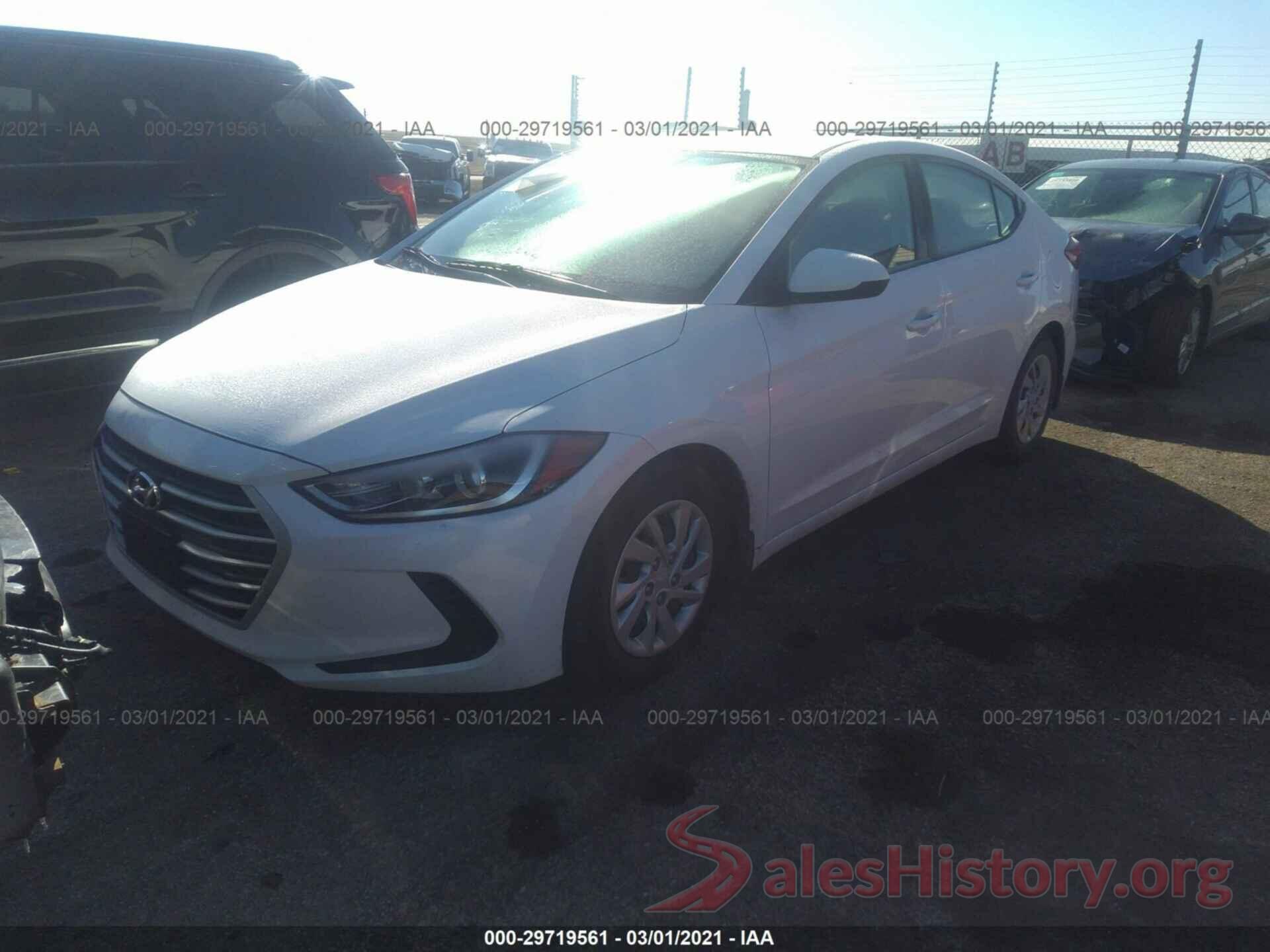 5NPD74LF3JH344897 2018 HYUNDAI ELANTRA