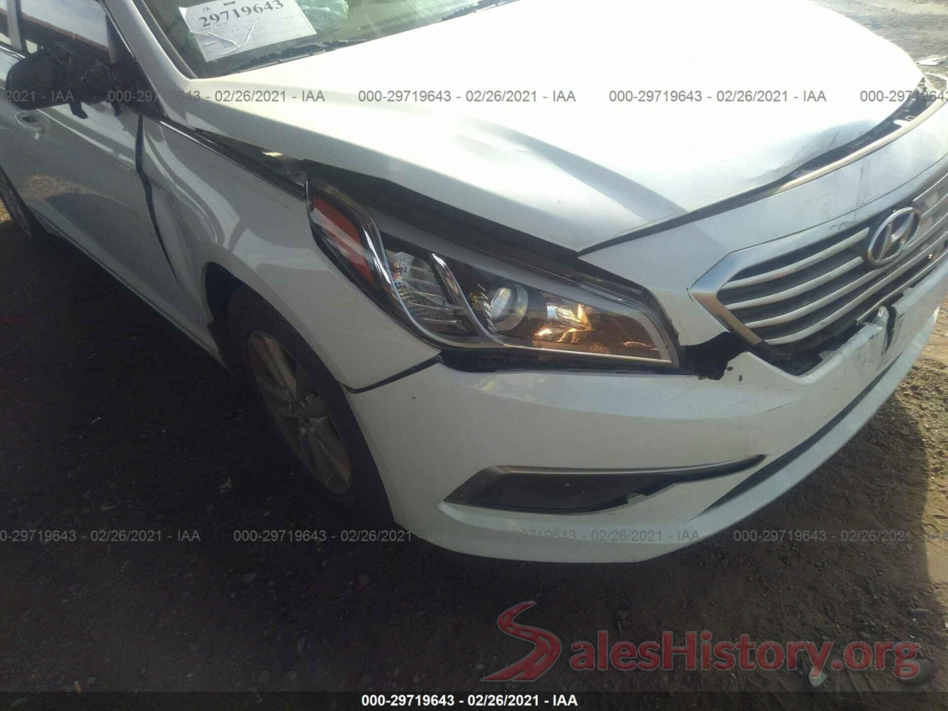 5NPE24AF2GH293732 2016 HYUNDAI SONATA