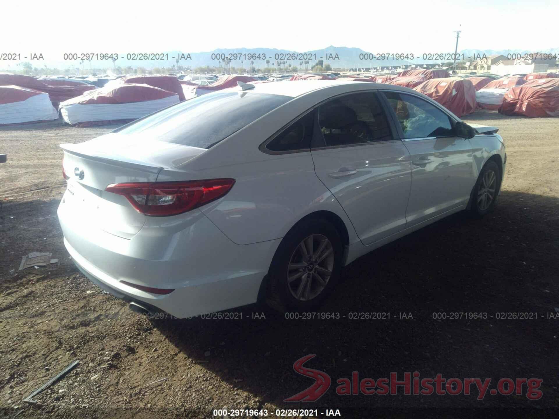 5NPE24AF2GH293732 2016 HYUNDAI SONATA