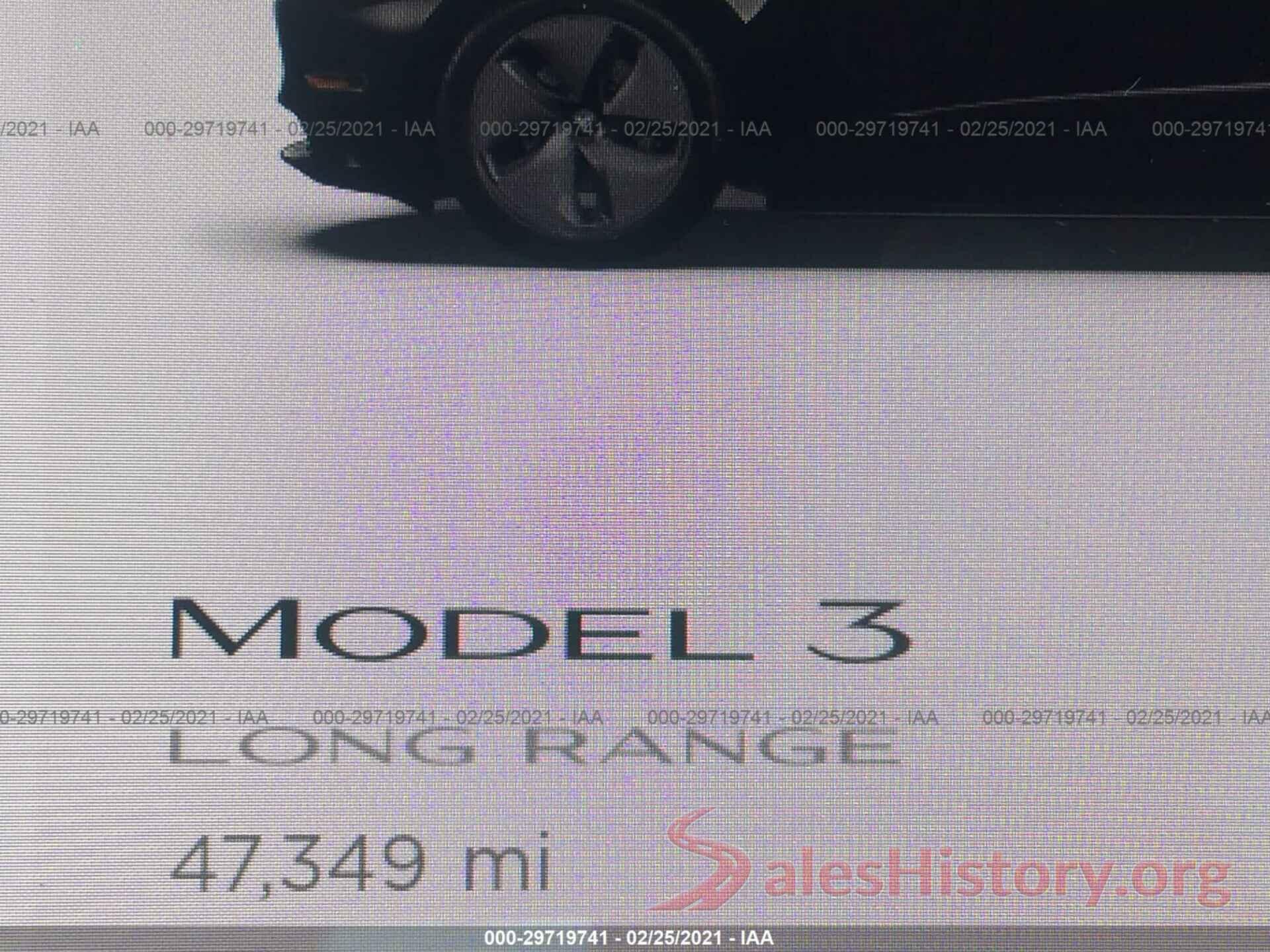 5YJ3E1EA9JF098647 2018 TESLA MODEL 3