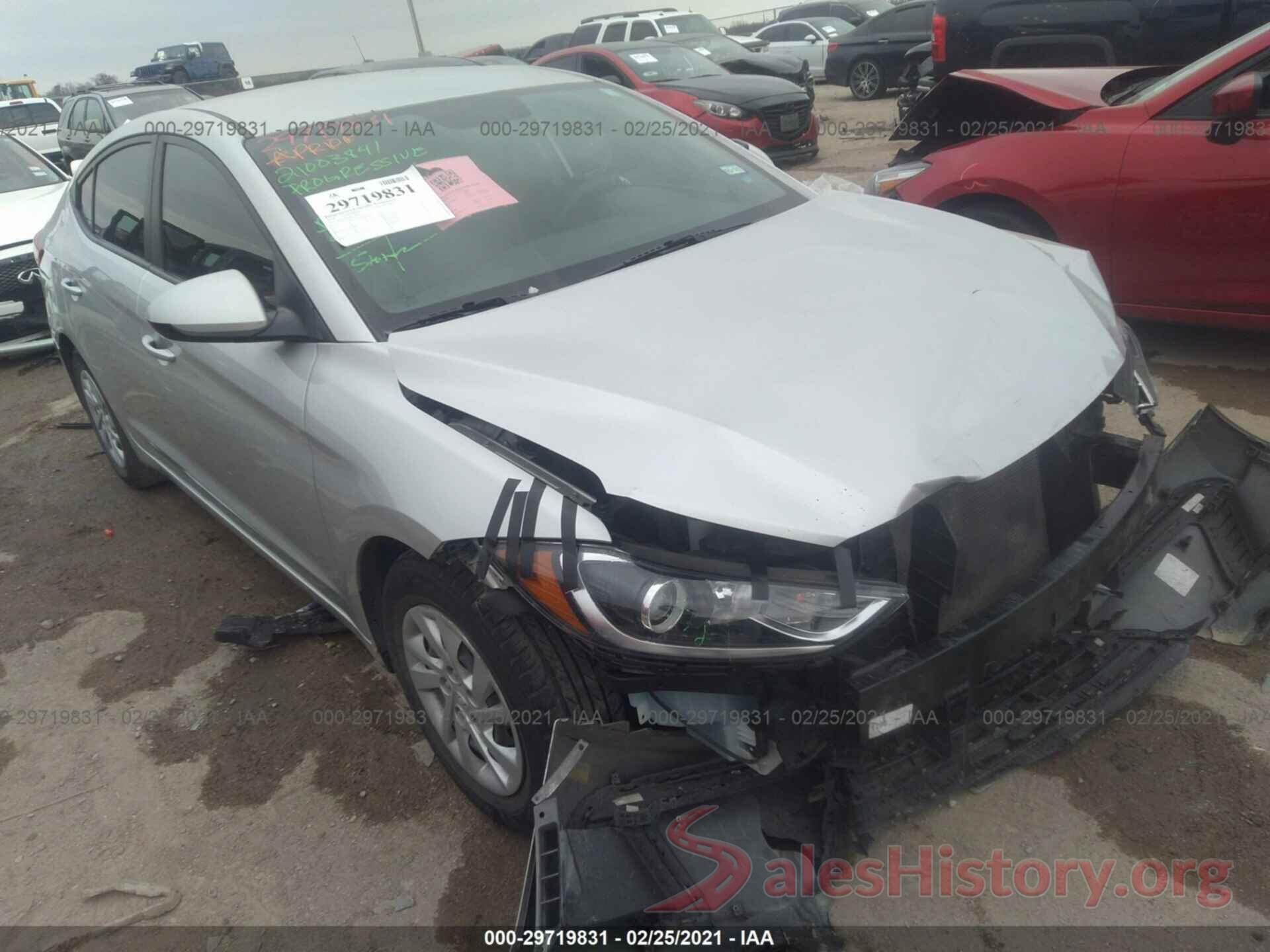 5NPD74LF9JH226742 2018 HYUNDAI ELANTRA