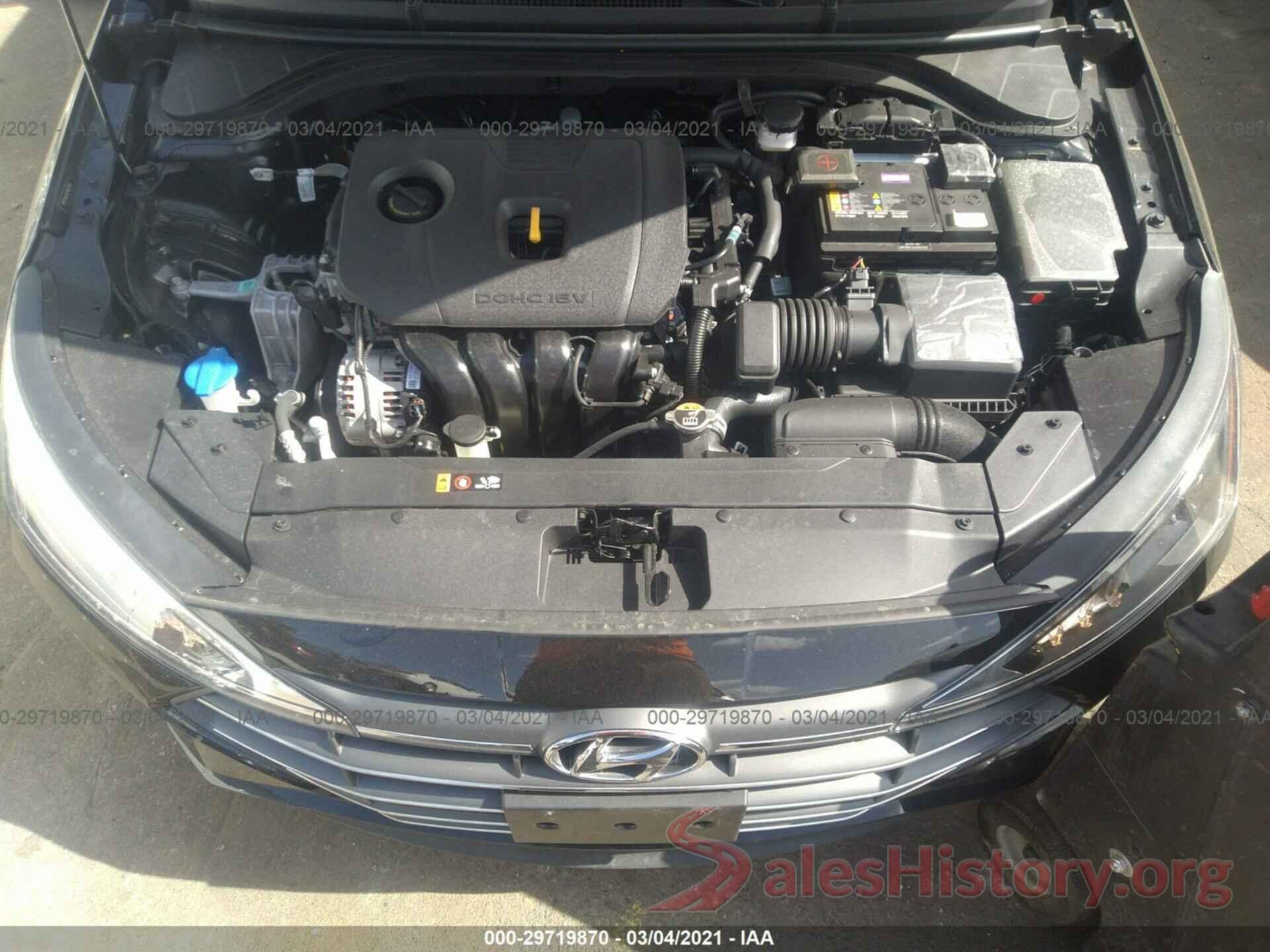 5NPD84LF6LH607593 2020 HYUNDAI ELANTRA