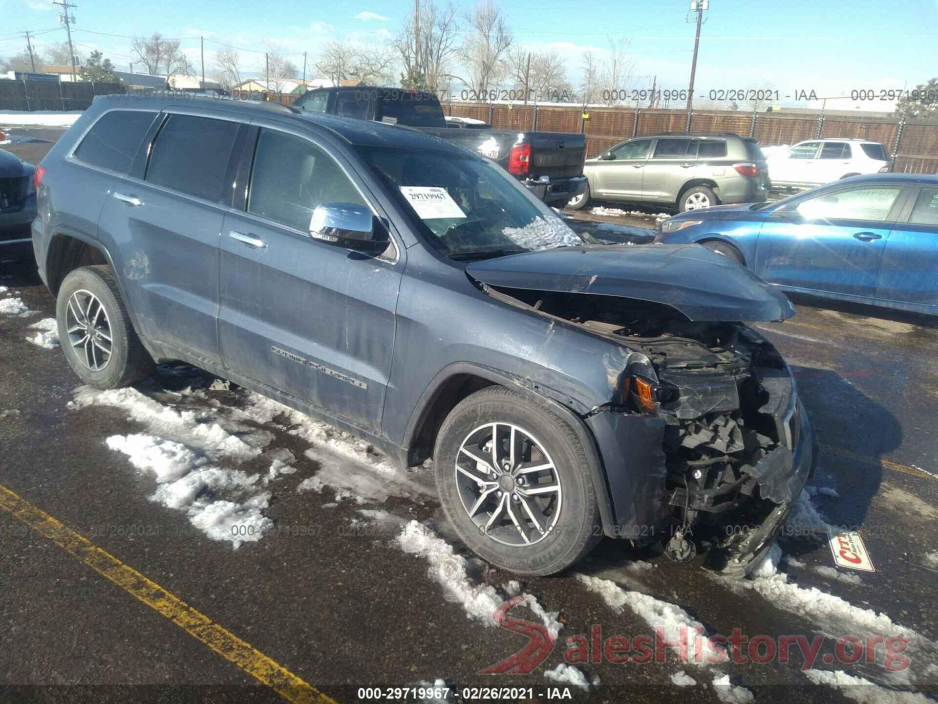 1C4RJFBG4KC814882 2019 JEEP GRAND CHEROKEE