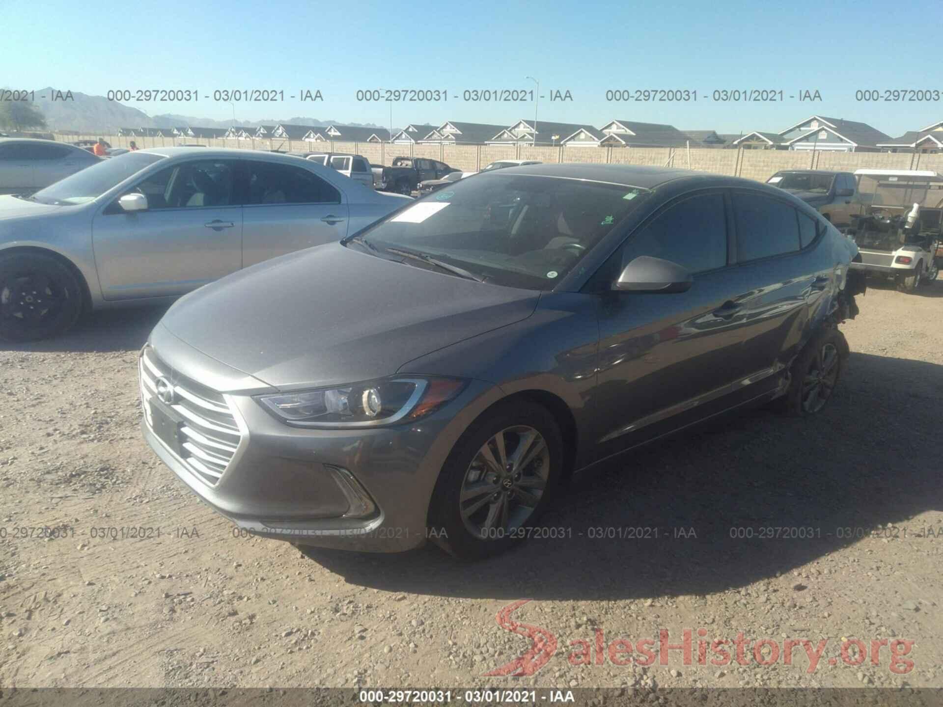 5NPD84LF7JH356497 2018 HYUNDAI ELANTRA