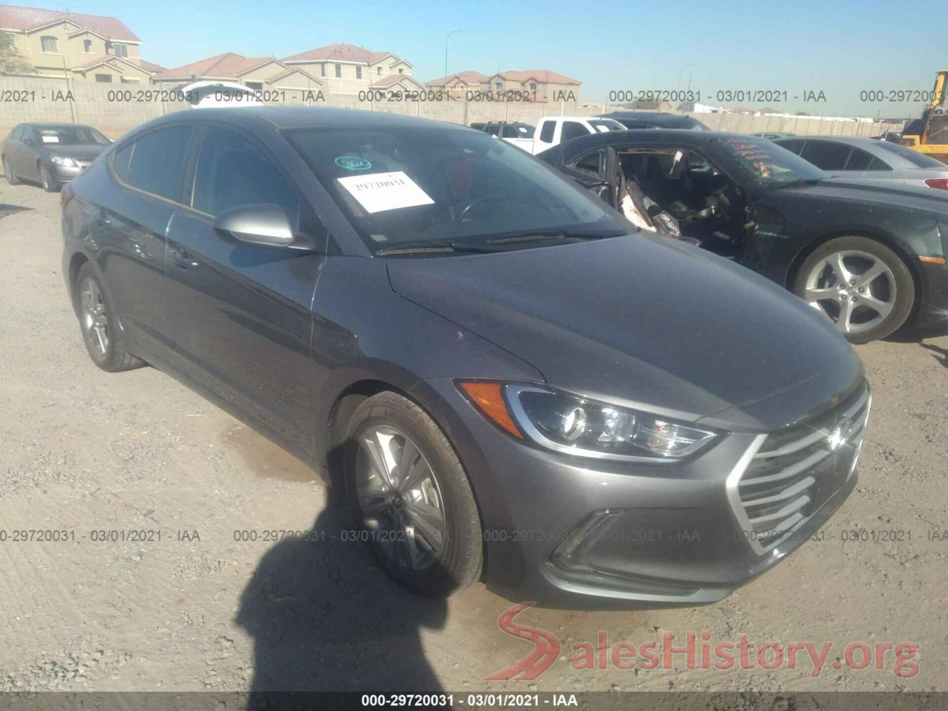 5NPD84LF7JH356497 2018 HYUNDAI ELANTRA