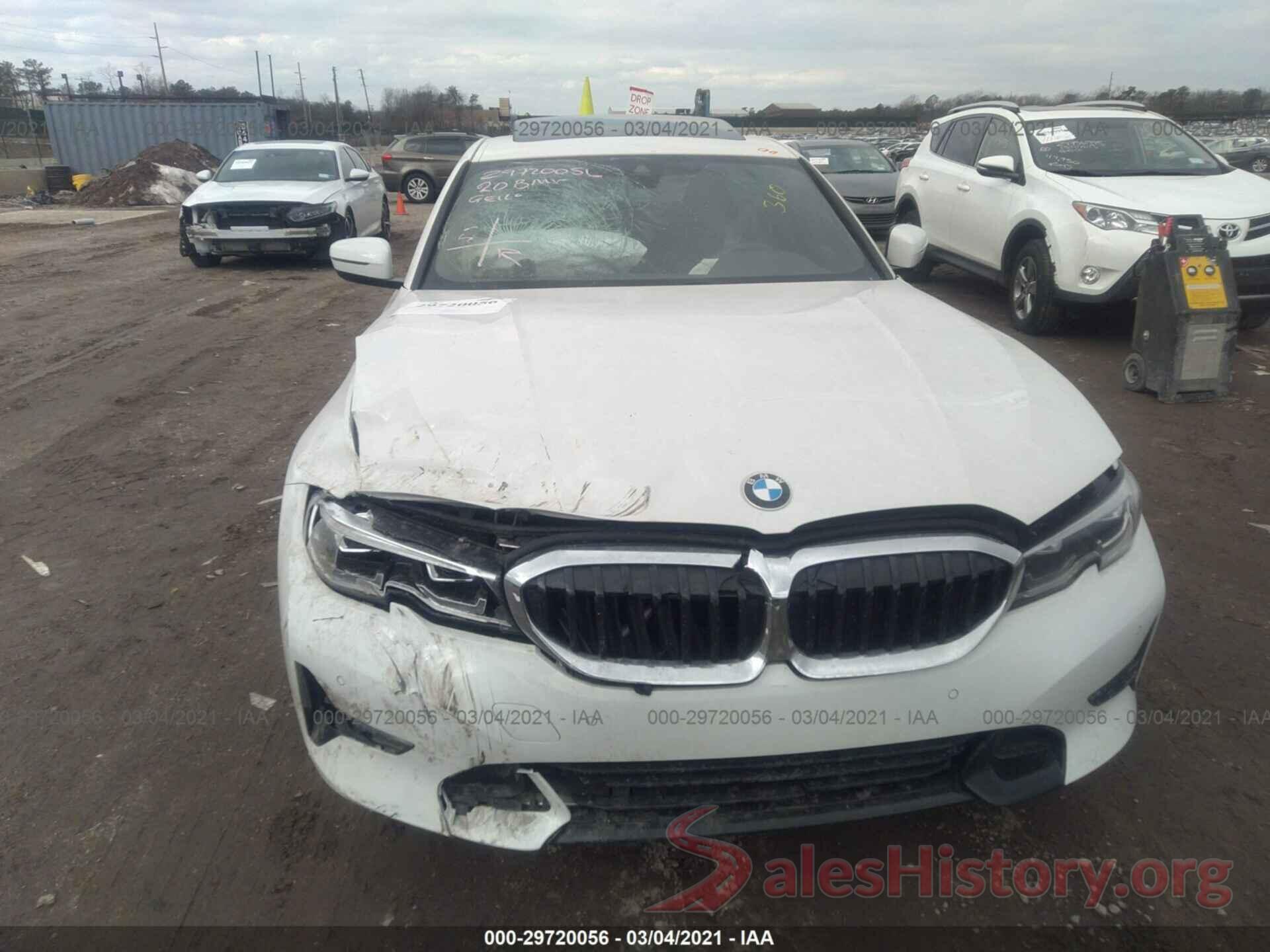 3MW5R7J09L8B09485 2020 BMW 3 SERIES