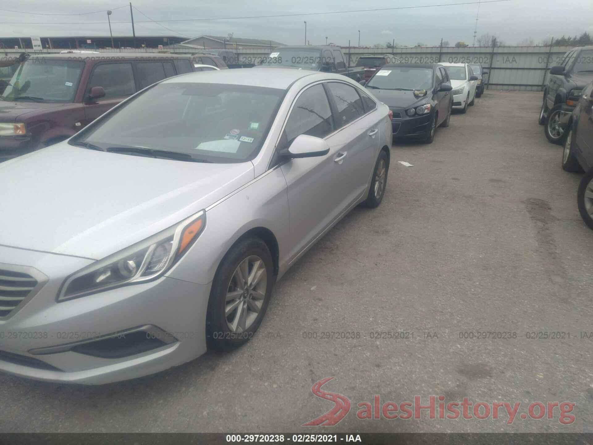 5NPE24AF0GH351336 2016 HYUNDAI SONATA