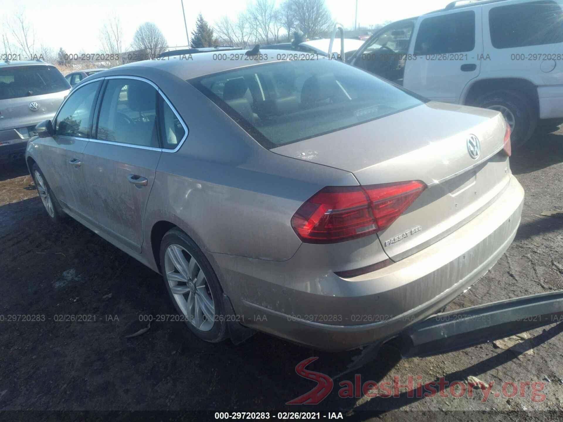 1VWCT7A33GC062987 2016 VOLKSWAGEN PASSAT