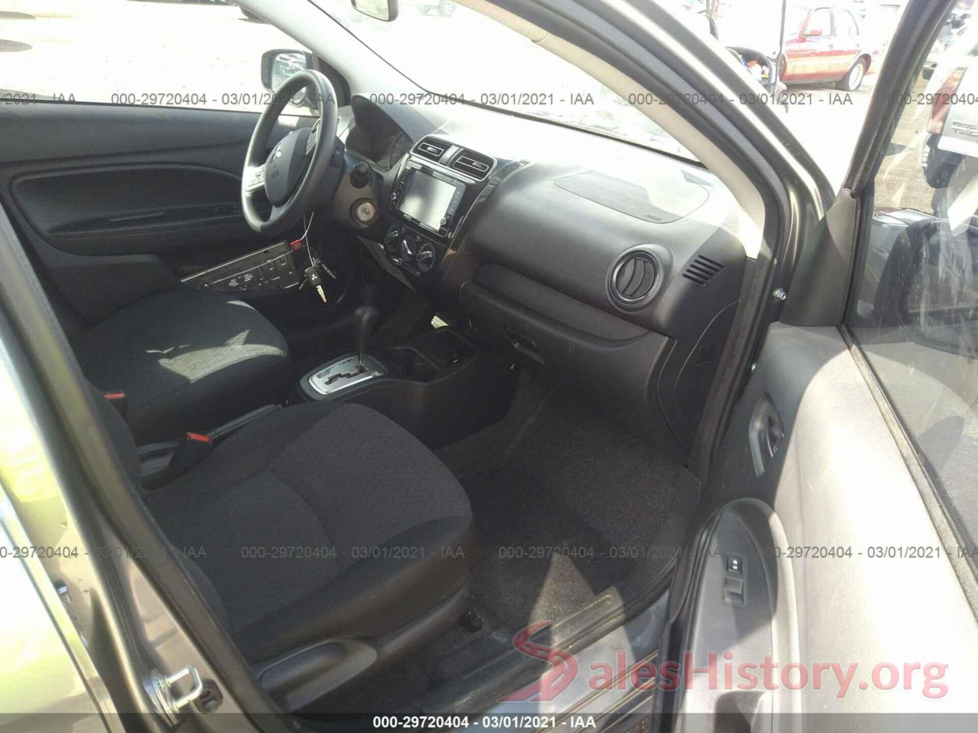 ML32A3HJ8KH003546 2019 MITSUBISHI MIRAGE