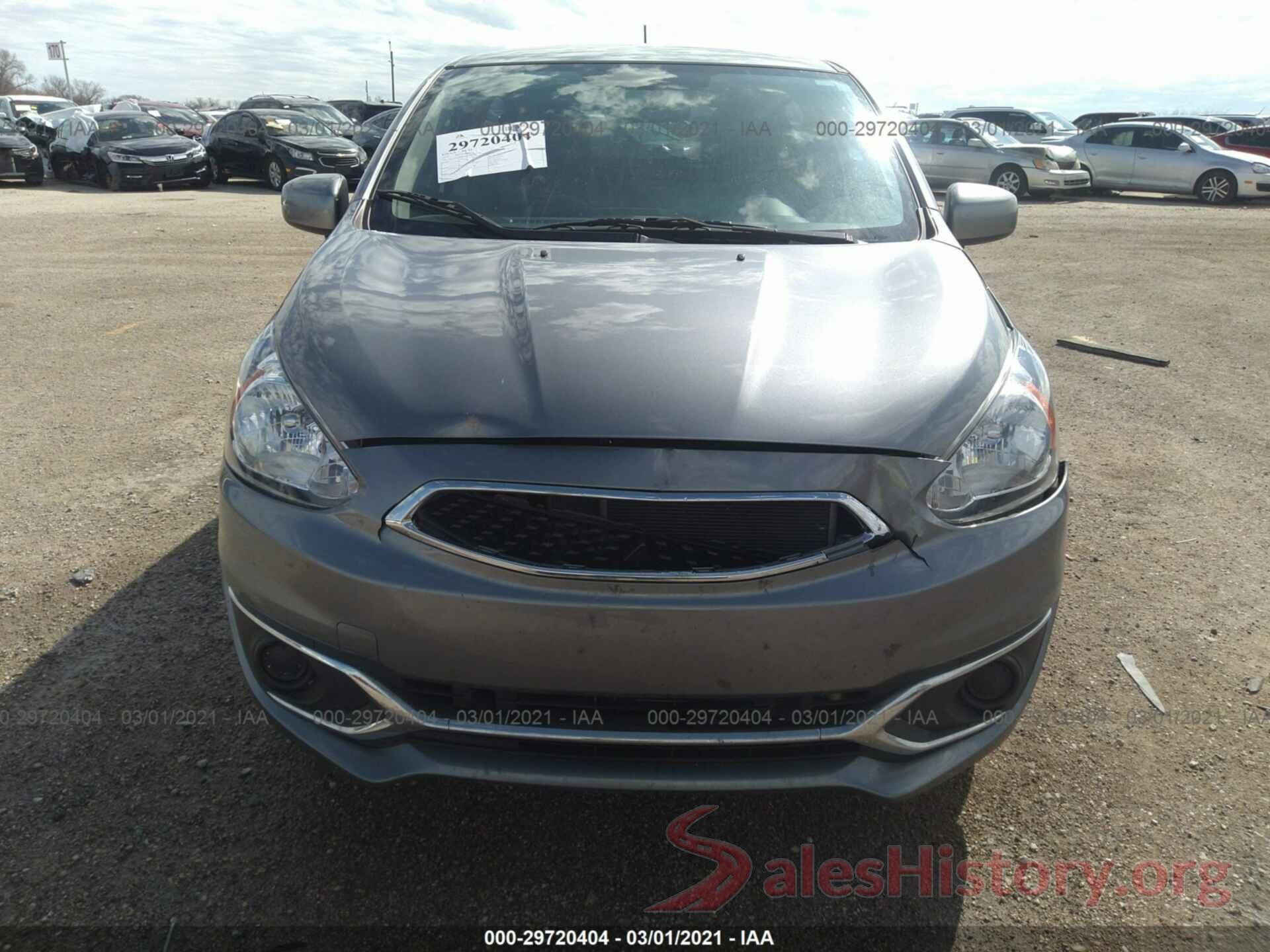 ML32A3HJ8KH003546 2019 MITSUBISHI MIRAGE