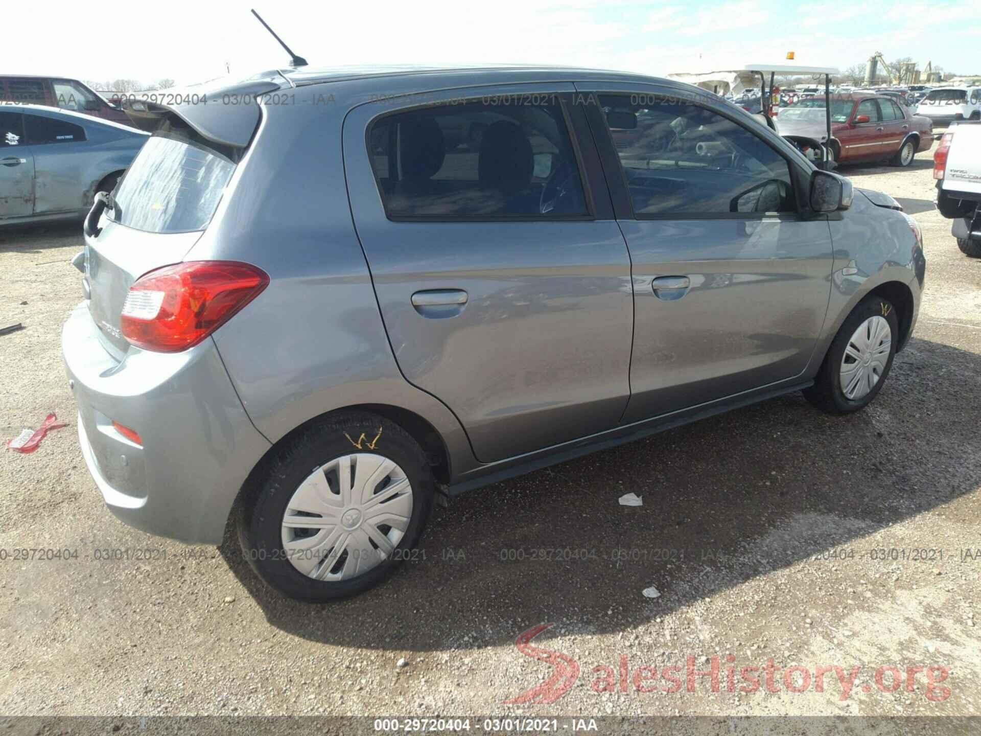 ML32A3HJ8KH003546 2019 MITSUBISHI MIRAGE