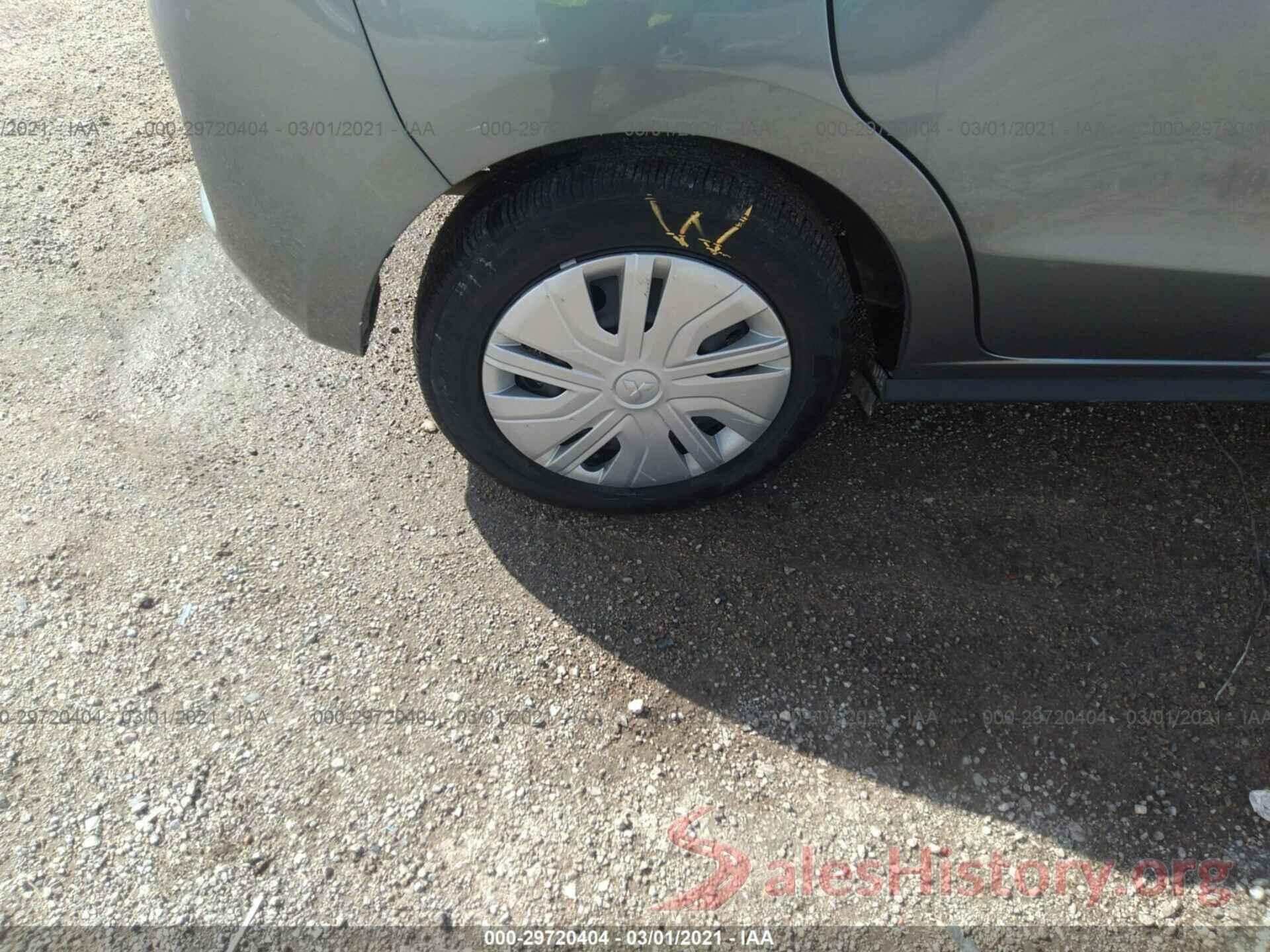 ML32A3HJ8KH003546 2019 MITSUBISHI MIRAGE