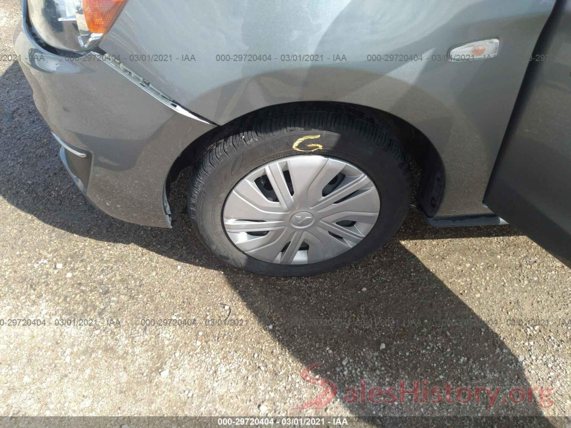 ML32A3HJ8KH003546 2019 MITSUBISHI MIRAGE