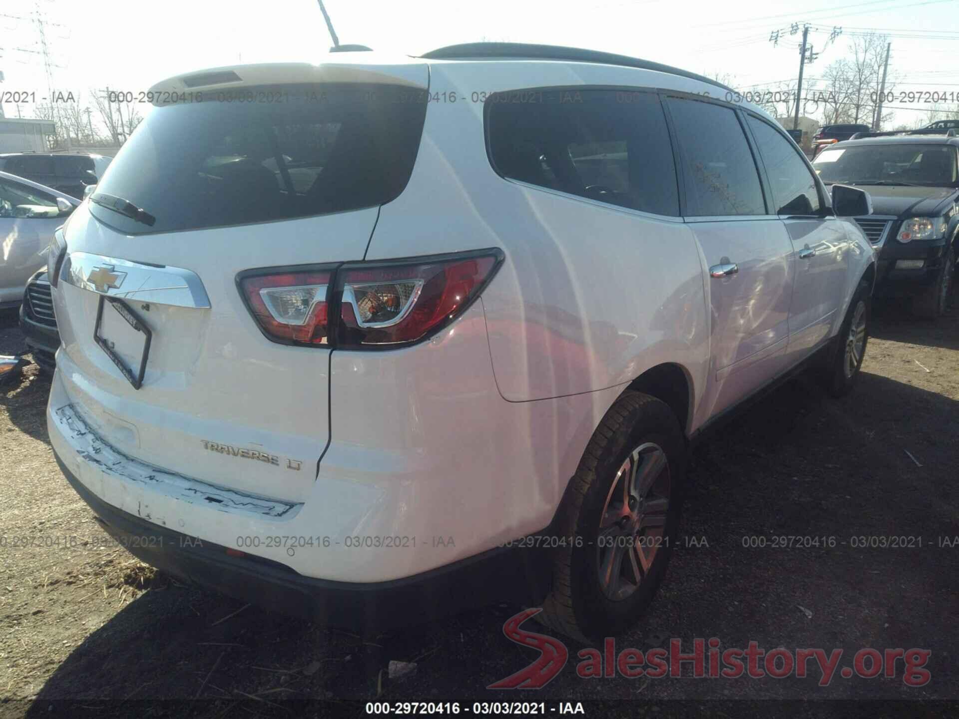 1GNKRHKD0GJ120390 2016 CHEVROLET TRAVERSE