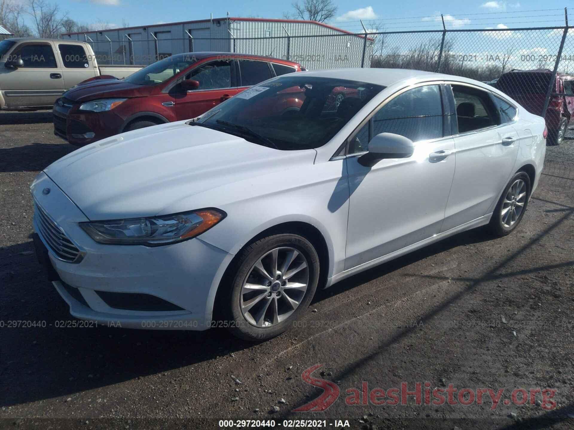 3FA6P0H70HR366727 2017 FORD FUSION