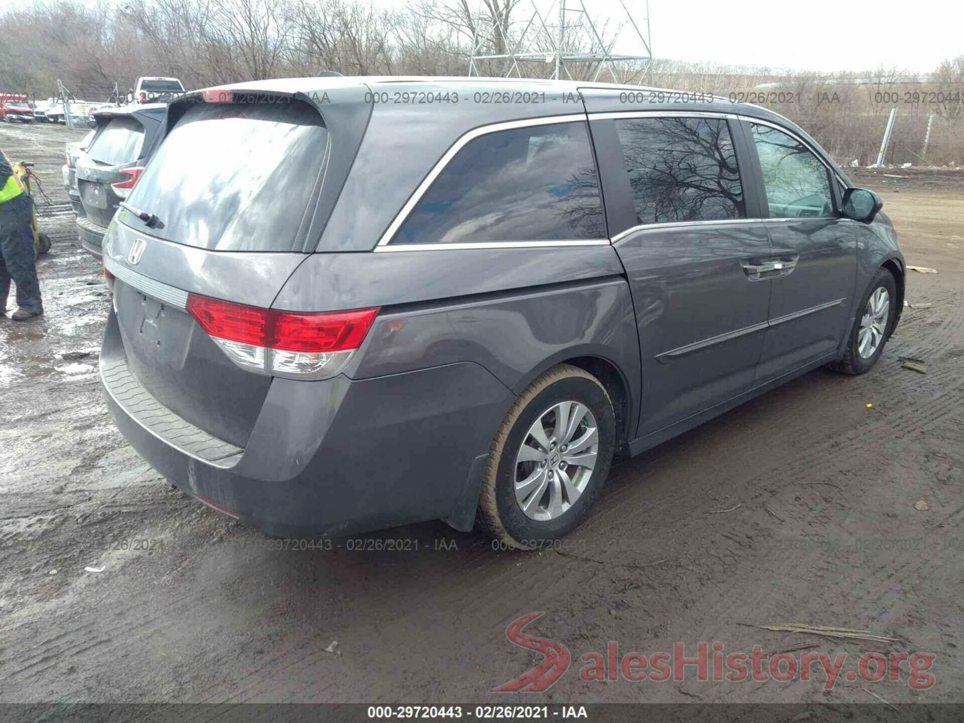 5FNRL5H62GB073404 2016 HONDA ODYSSEY