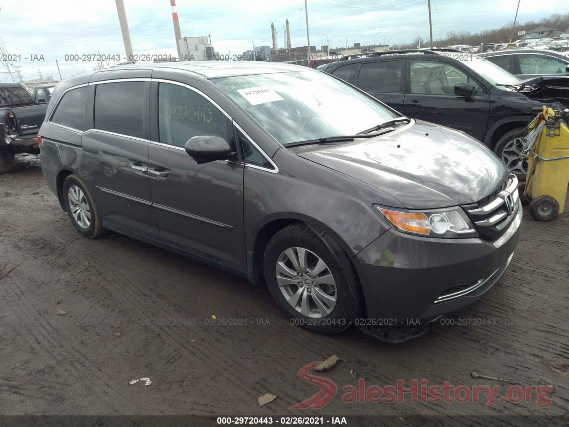 5FNRL5H62GB073404 2016 HONDA ODYSSEY