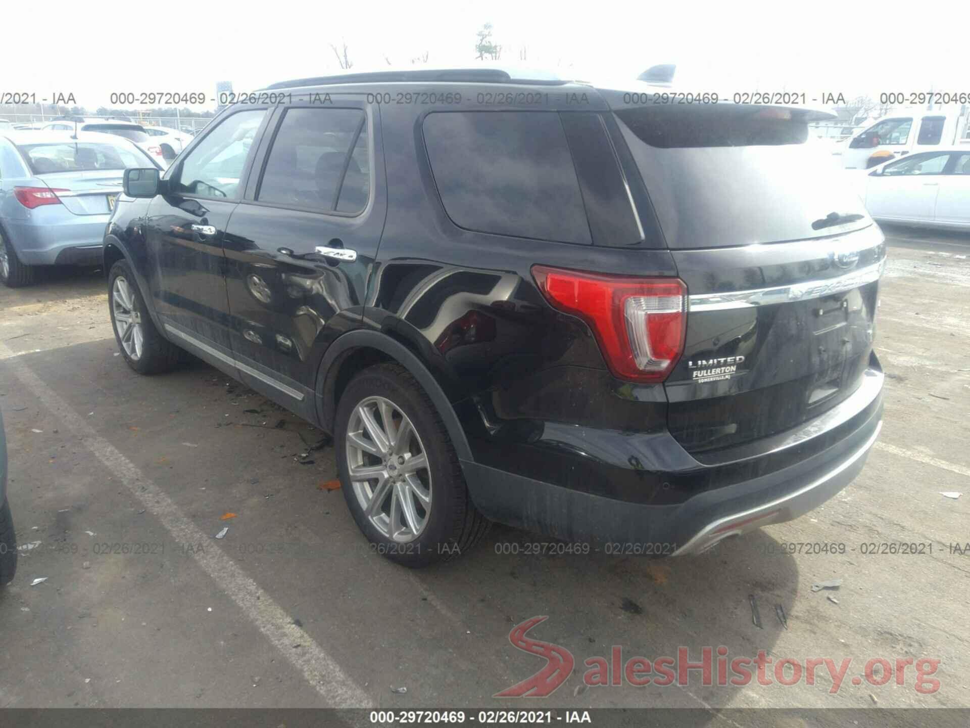 1FM5K8F85GGC06603 2016 FORD EXPLORER