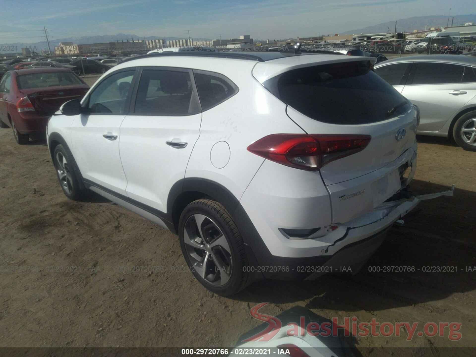 KM8J33A21JU651544 2018 HYUNDAI TUCSON