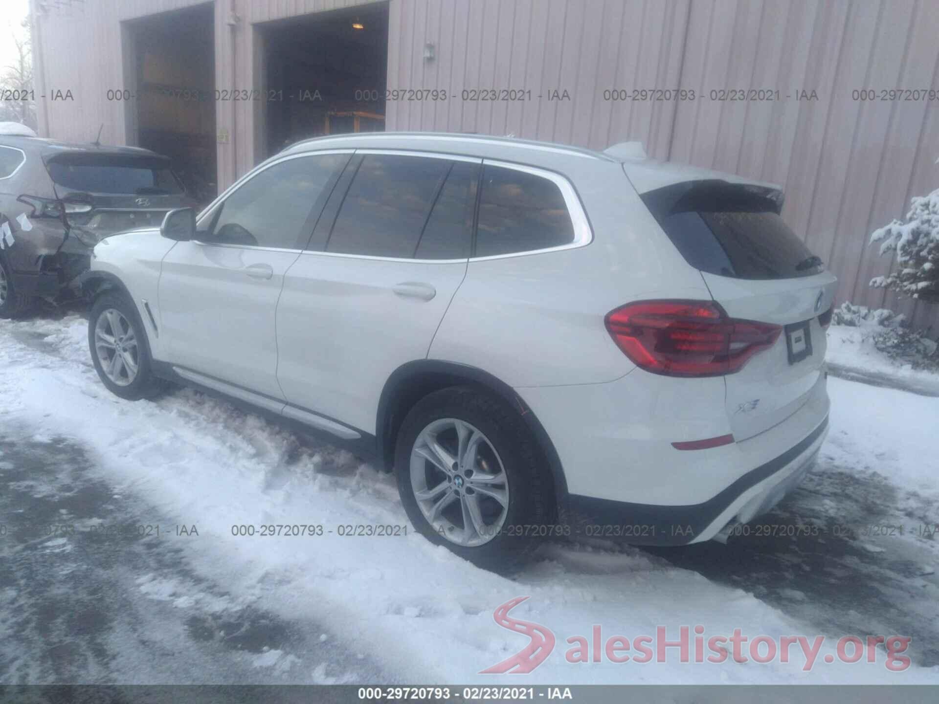 5UXTR7C56KLR44596 2019 BMW X3