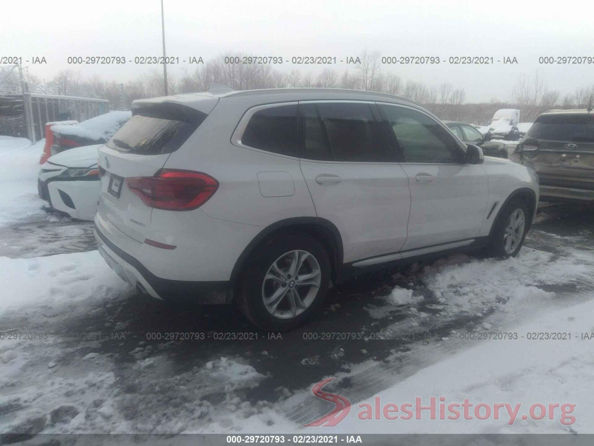 5UXTR7C56KLR44596 2019 BMW X3