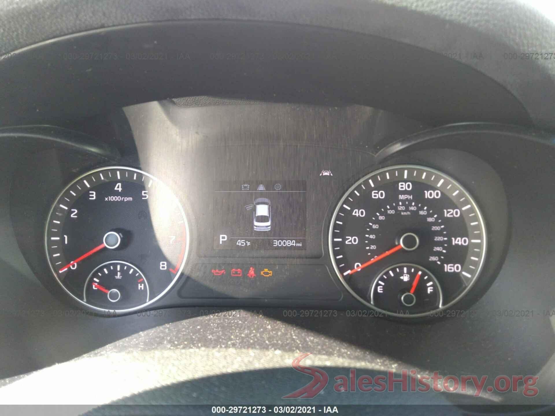 5XXGT4L37LG395087 2020 KIA OPTIMA