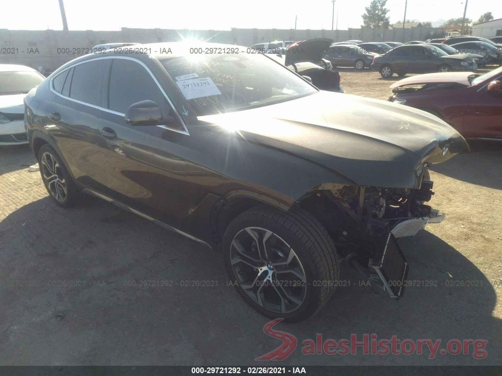 5UXCY6C03M9E18267 2021 BMW X6