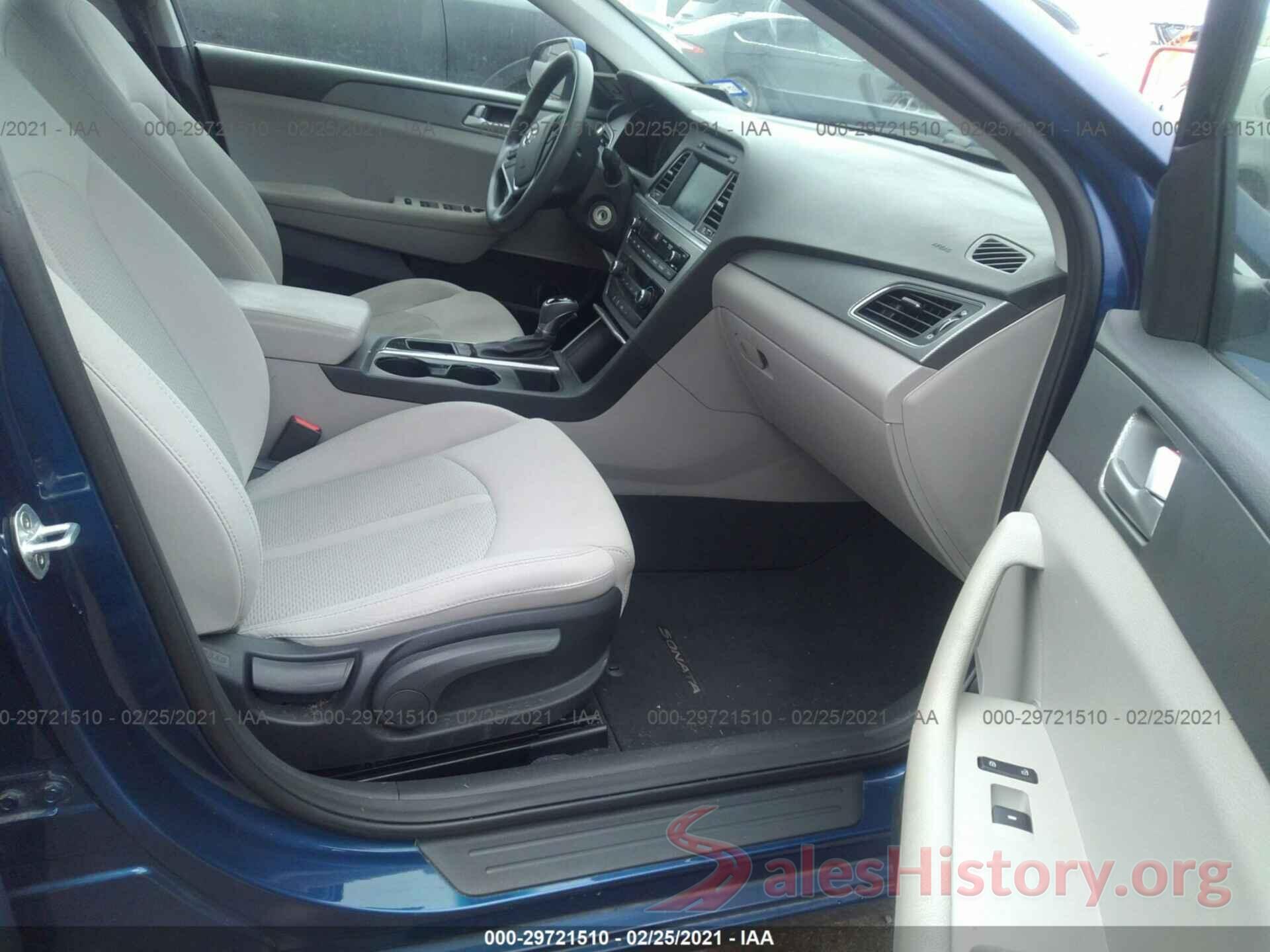 5NPE24AF5GH366186 2016 HYUNDAI SONATA