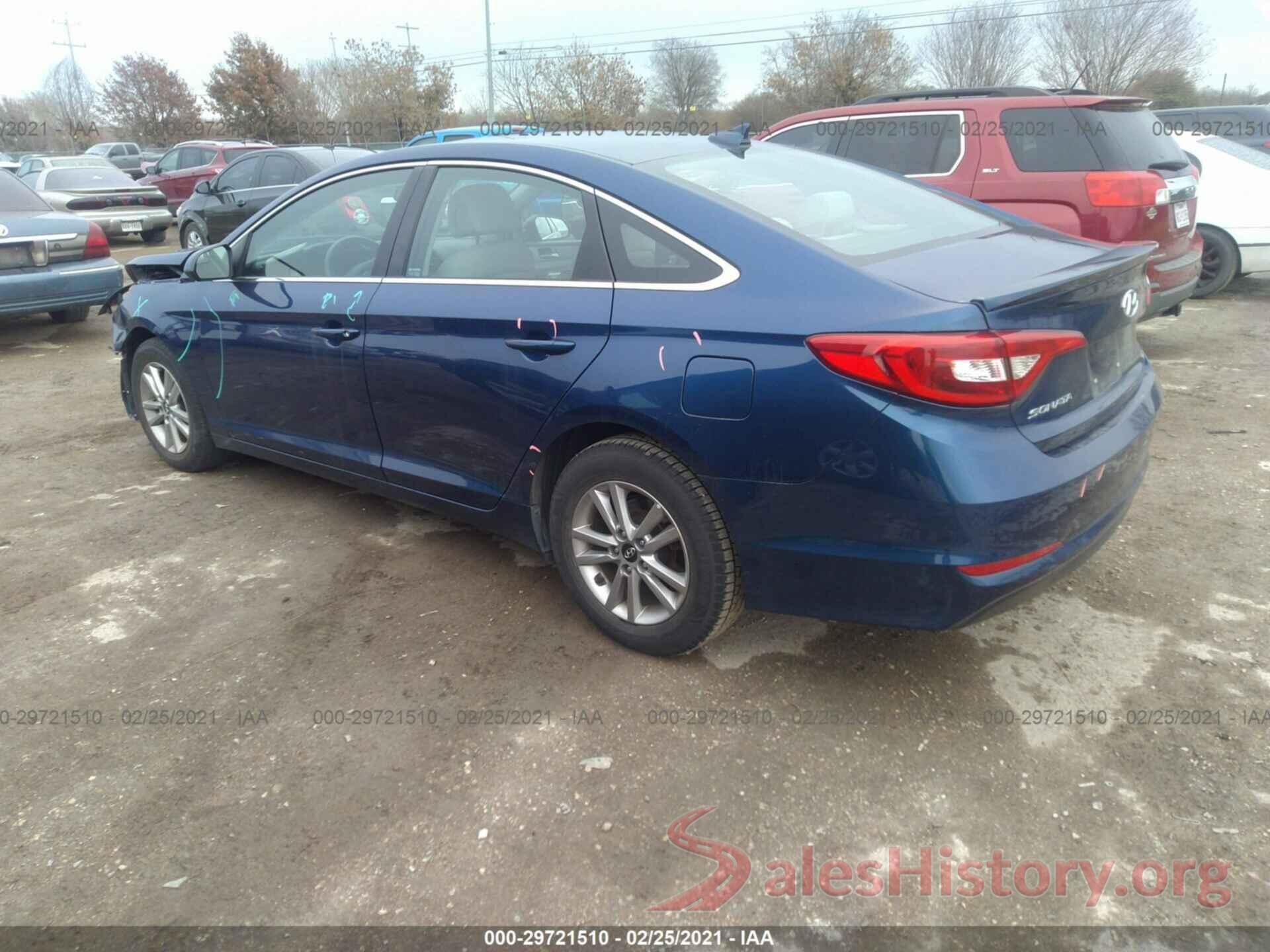 5NPE24AF5GH366186 2016 HYUNDAI SONATA