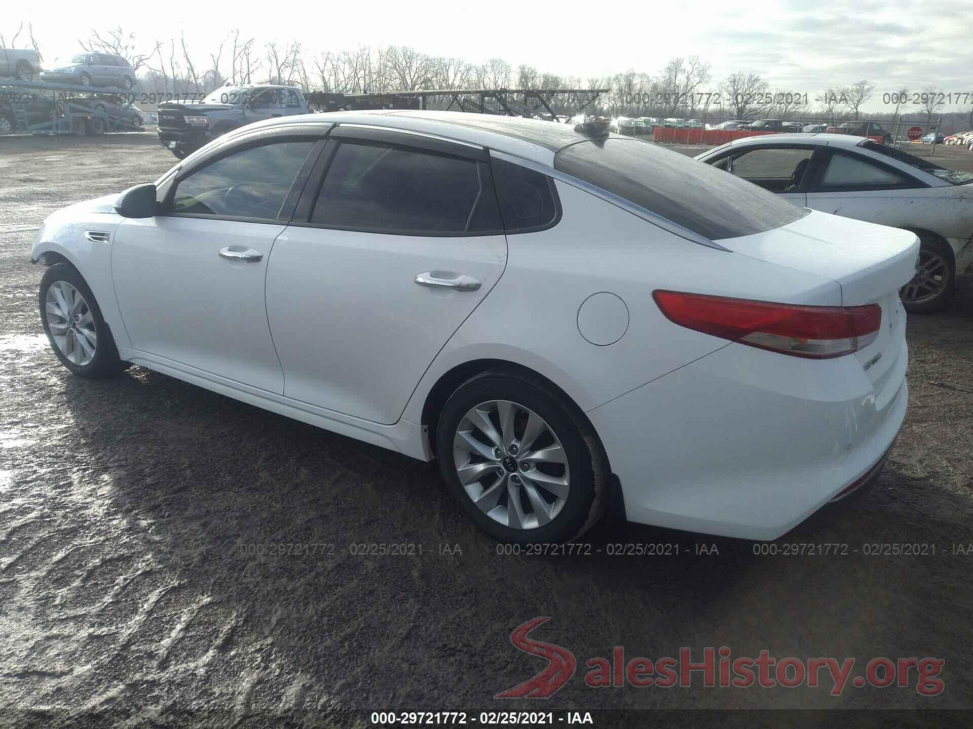 5XXGU4L31GG088923 2016 KIA OPTIMA