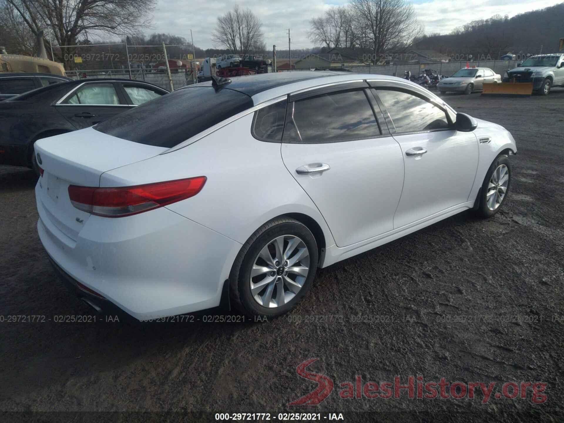 5XXGU4L31GG088923 2016 KIA OPTIMA