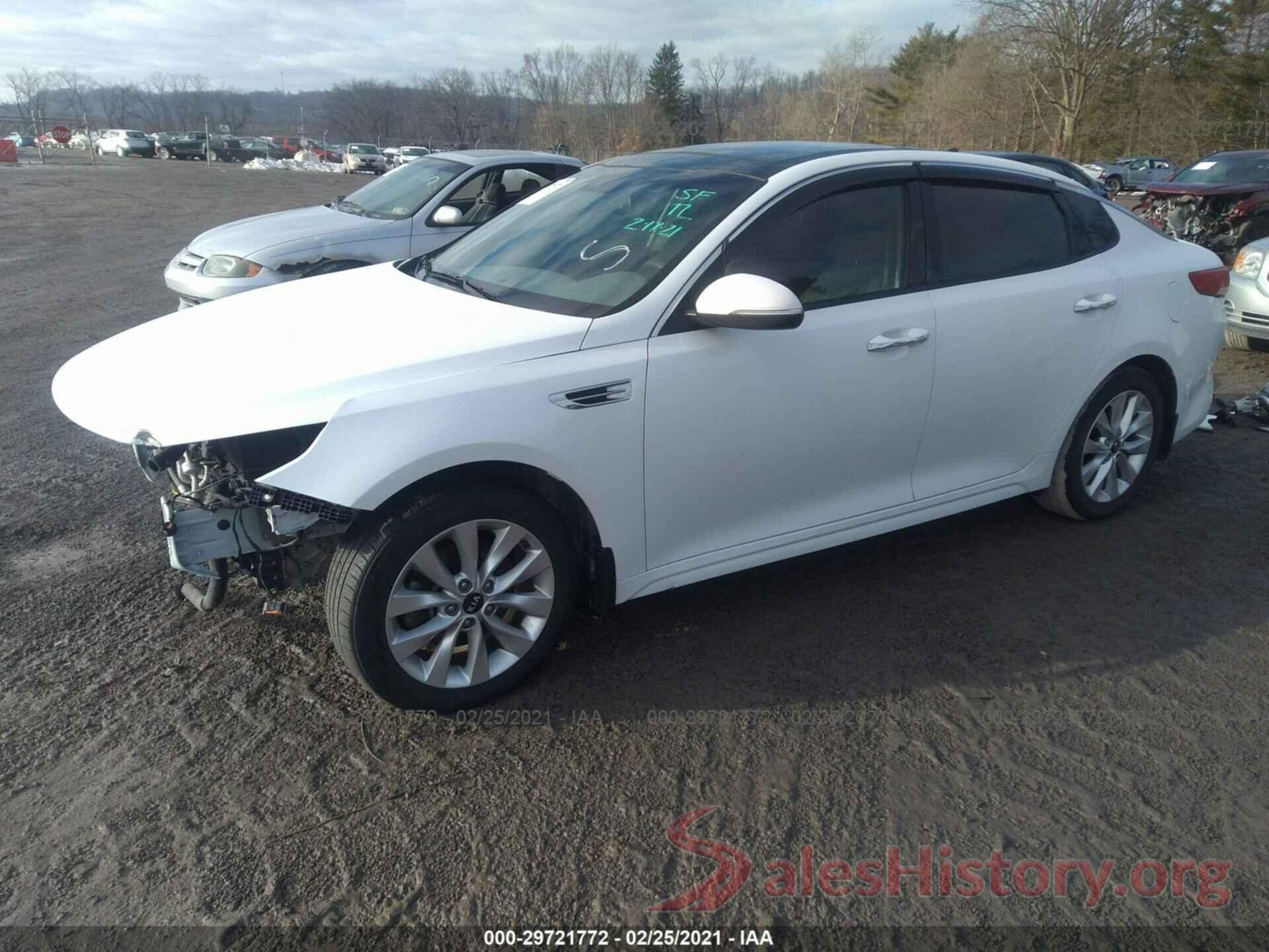 5XXGU4L31GG088923 2016 KIA OPTIMA