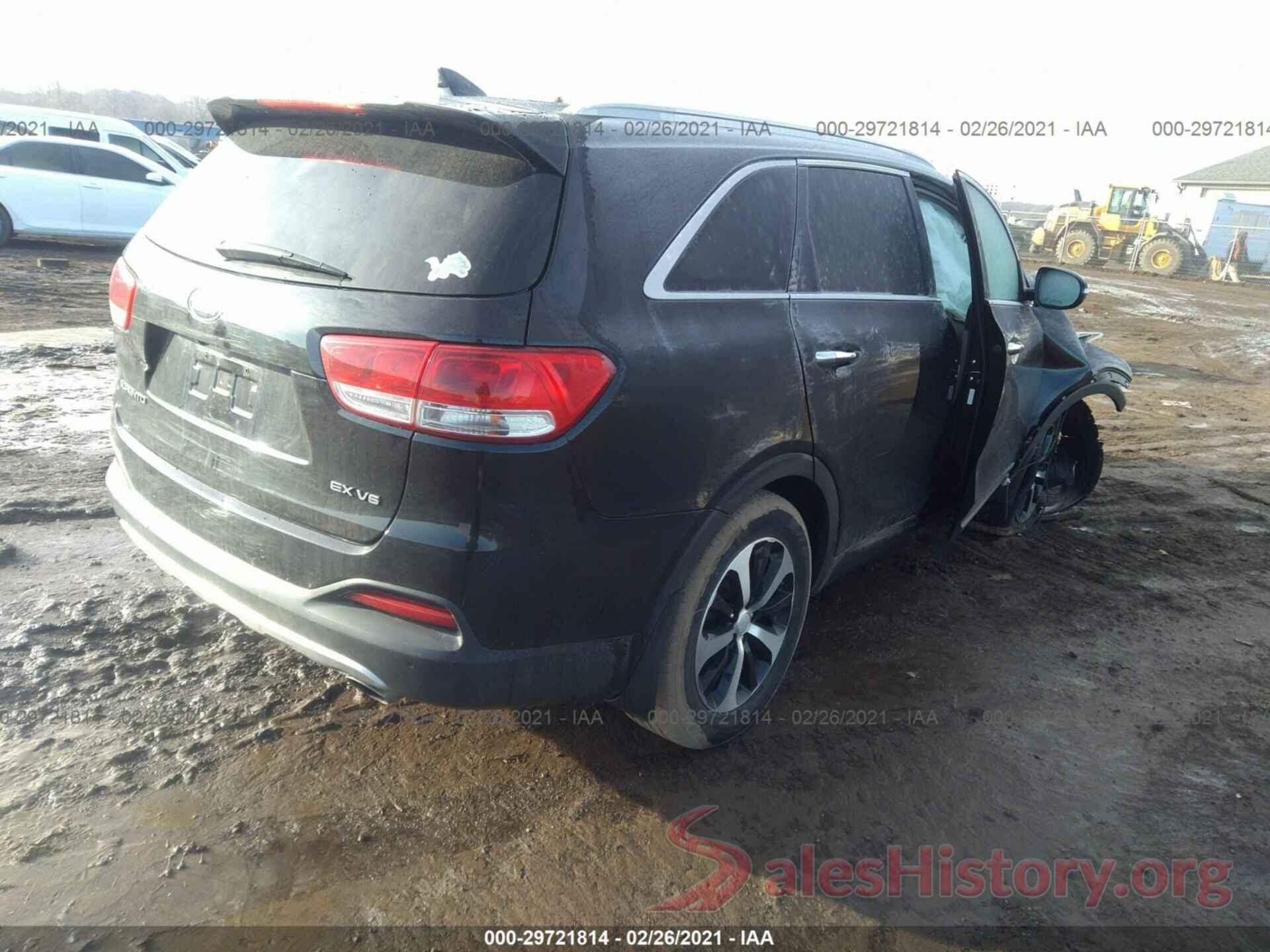 5XYPHDA56HG298438 2017 KIA SORENTO