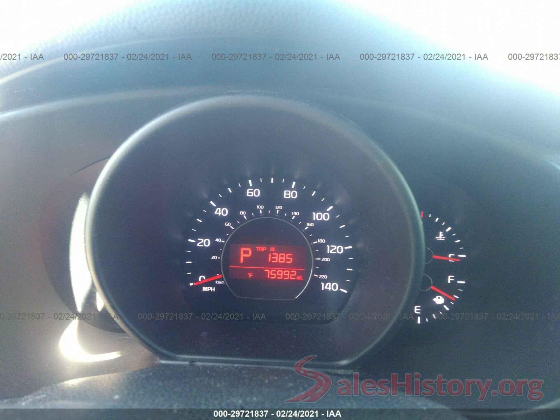 KNDJN2A21G7344245 2016 KIA SOUL