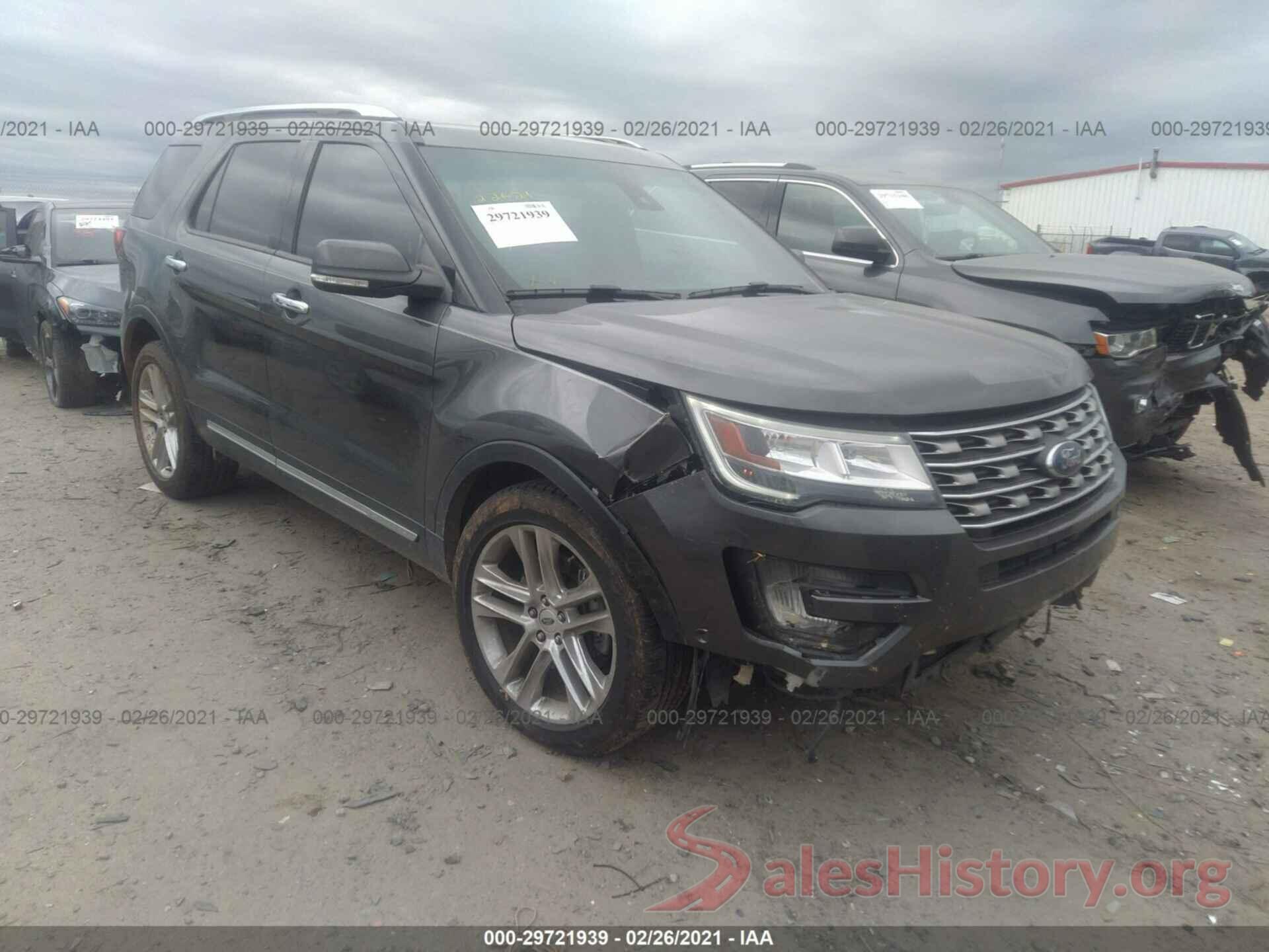 1FM5K7F86GGC57733 2016 FORD EXPLORER