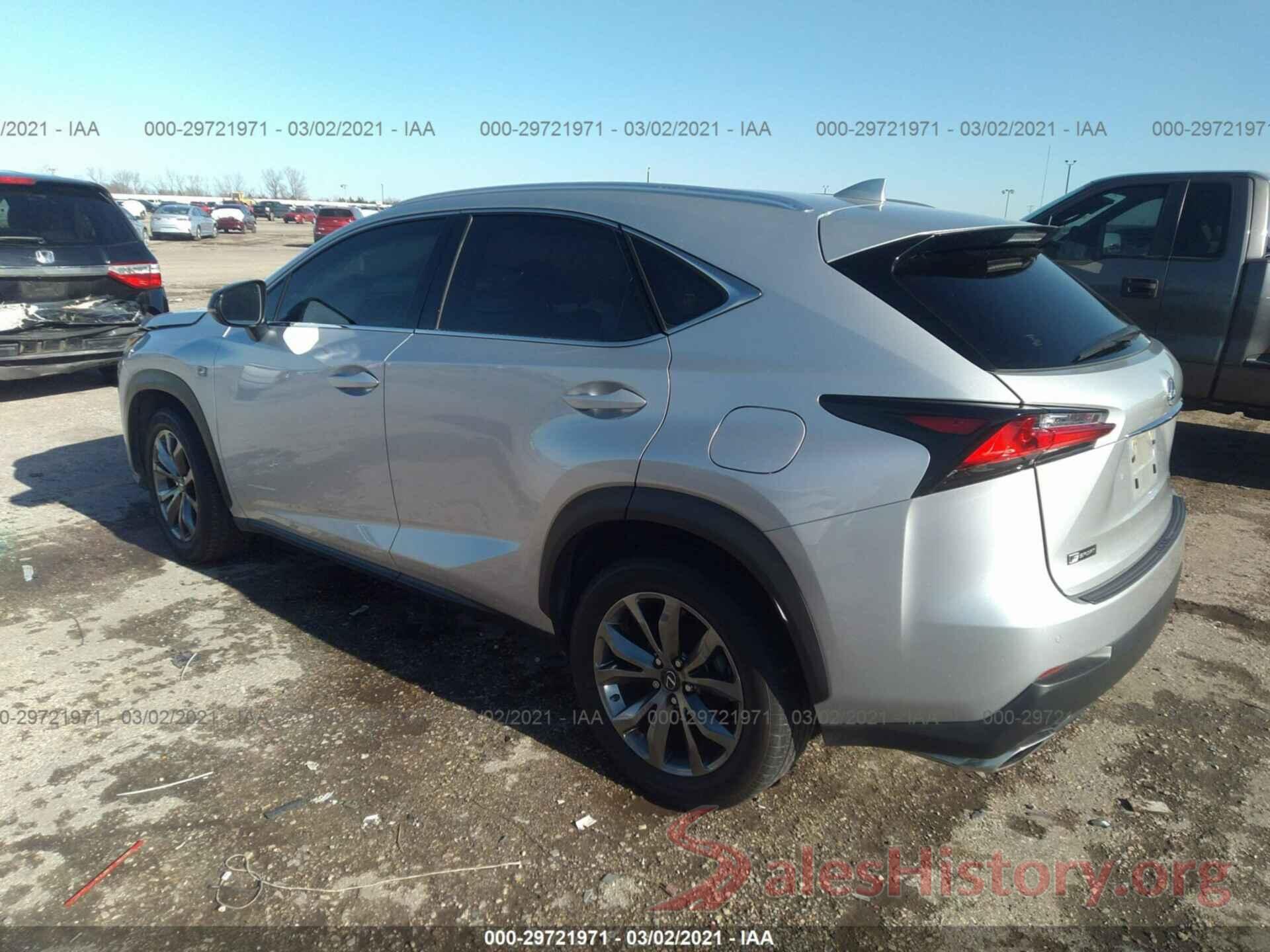 JTJYARBZ6H2066257 2017 LEXUS NX